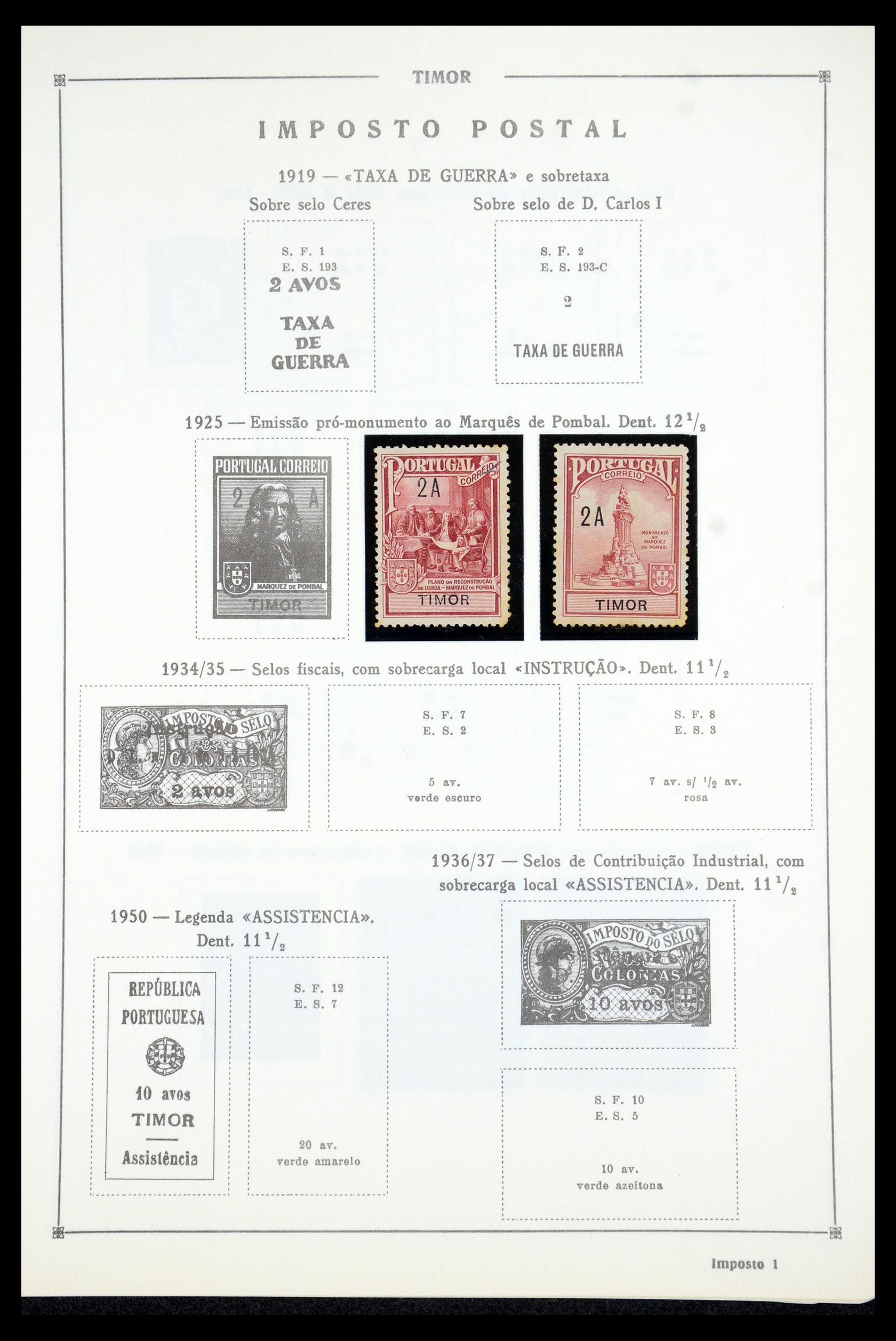 35788 053 - Postzegelverzameling 35788 Portugese koloniën 1886-1971.