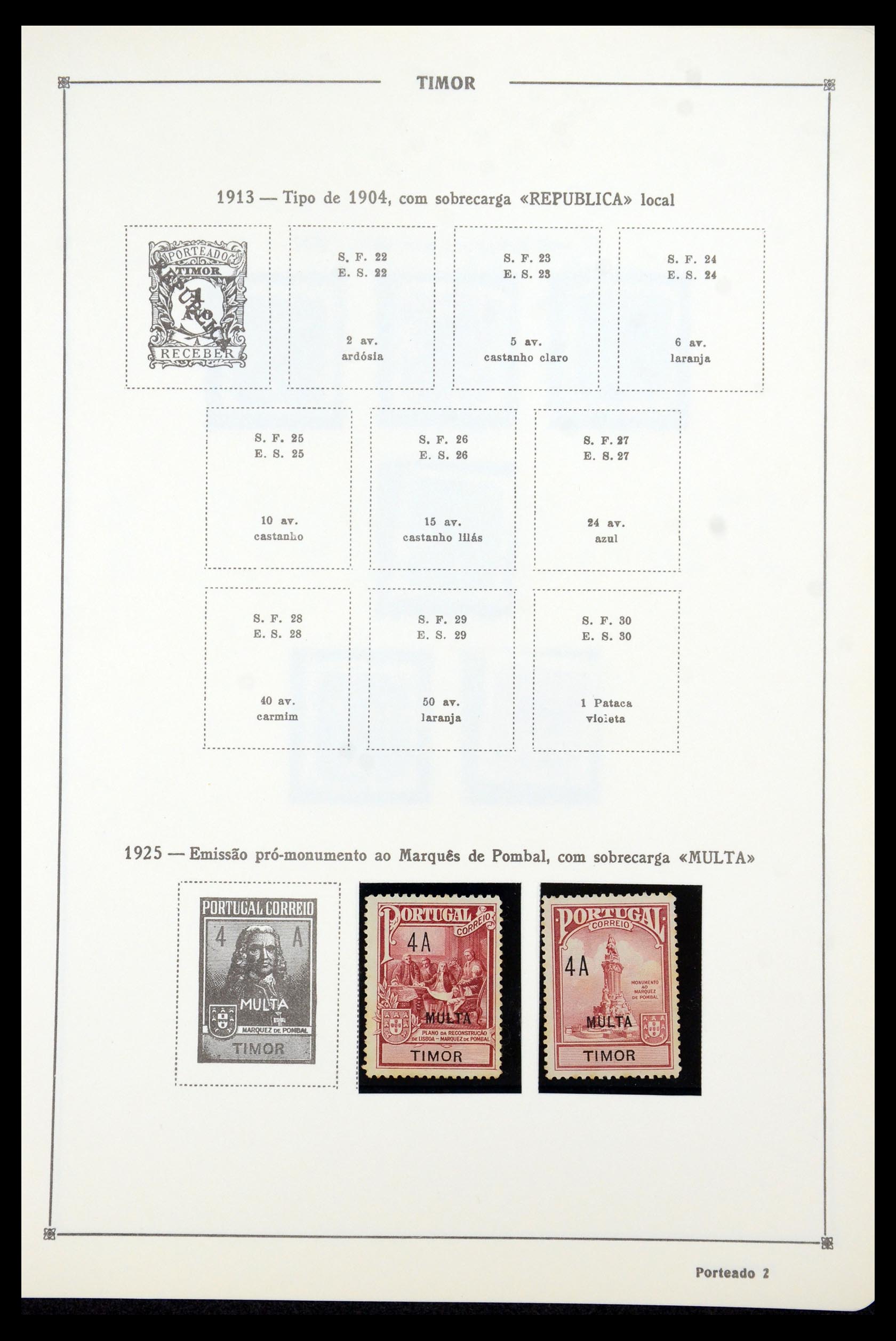 35788 054 - Postzegelverzameling 35788 Portugese koloniën 1886-1971.