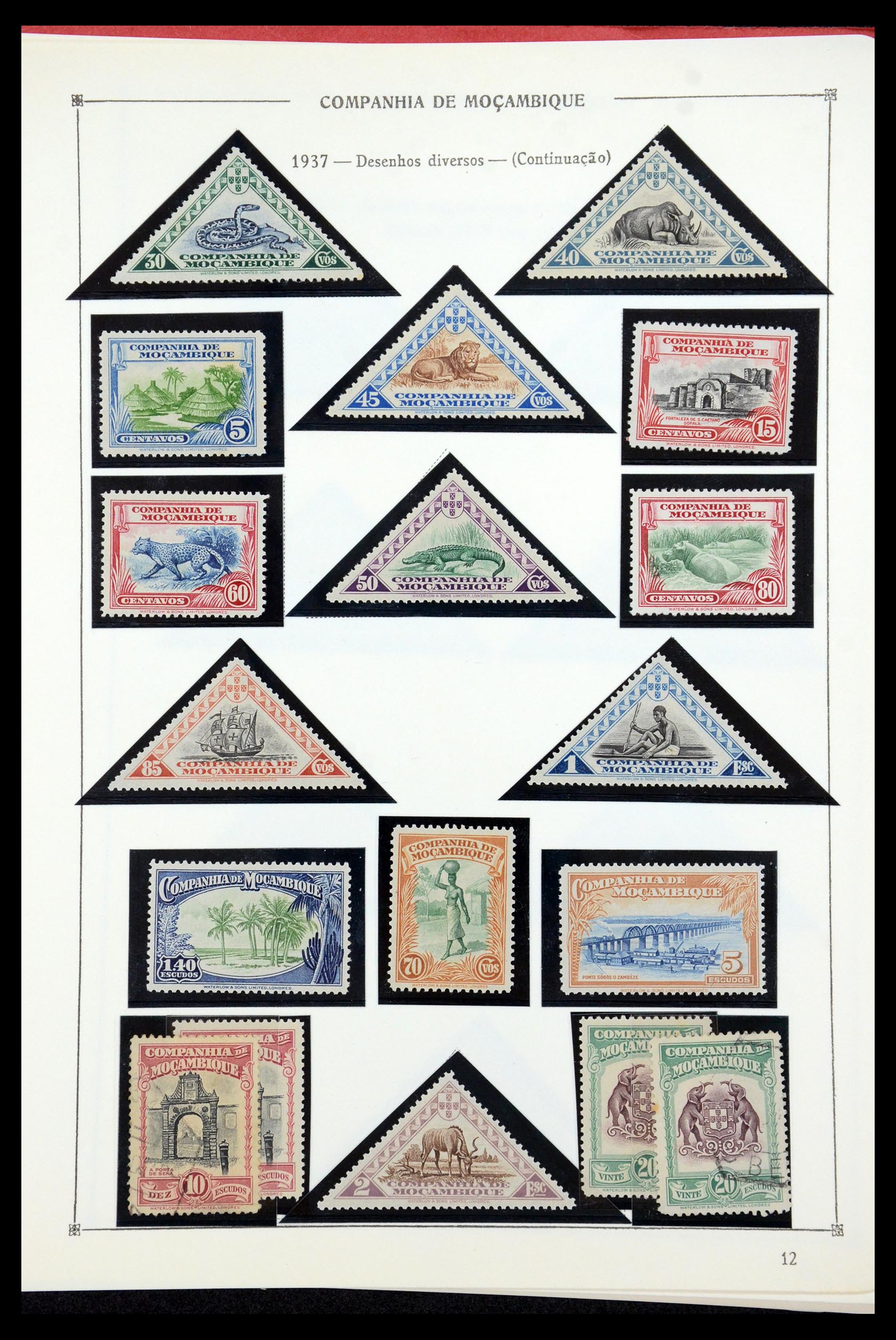 35788 098 - Stamp Collection 35788 Portugese Colonies 1886-1971.