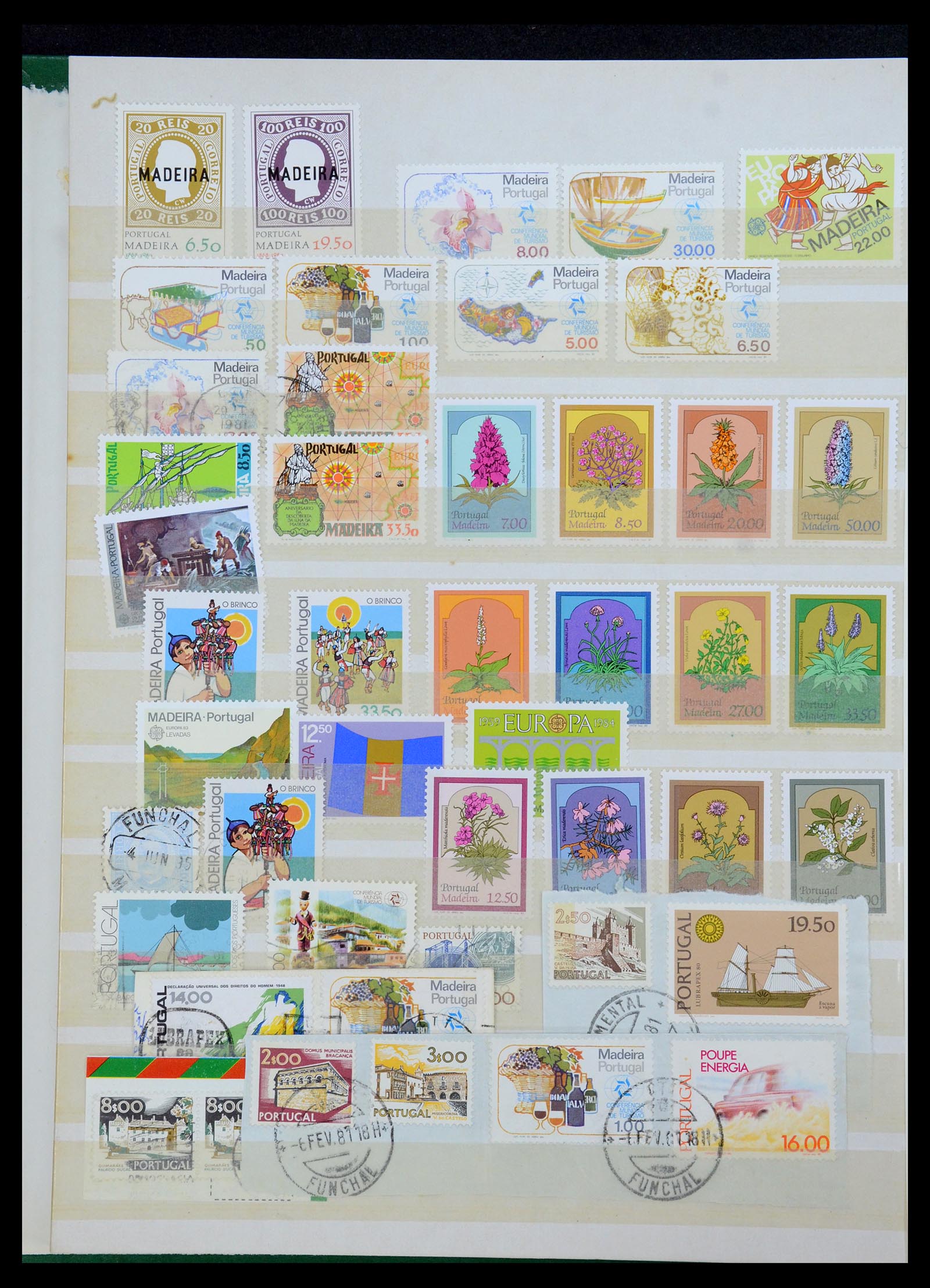 35788 163 - Postzegelverzameling 35788 Portugese koloniën 1886-1971.