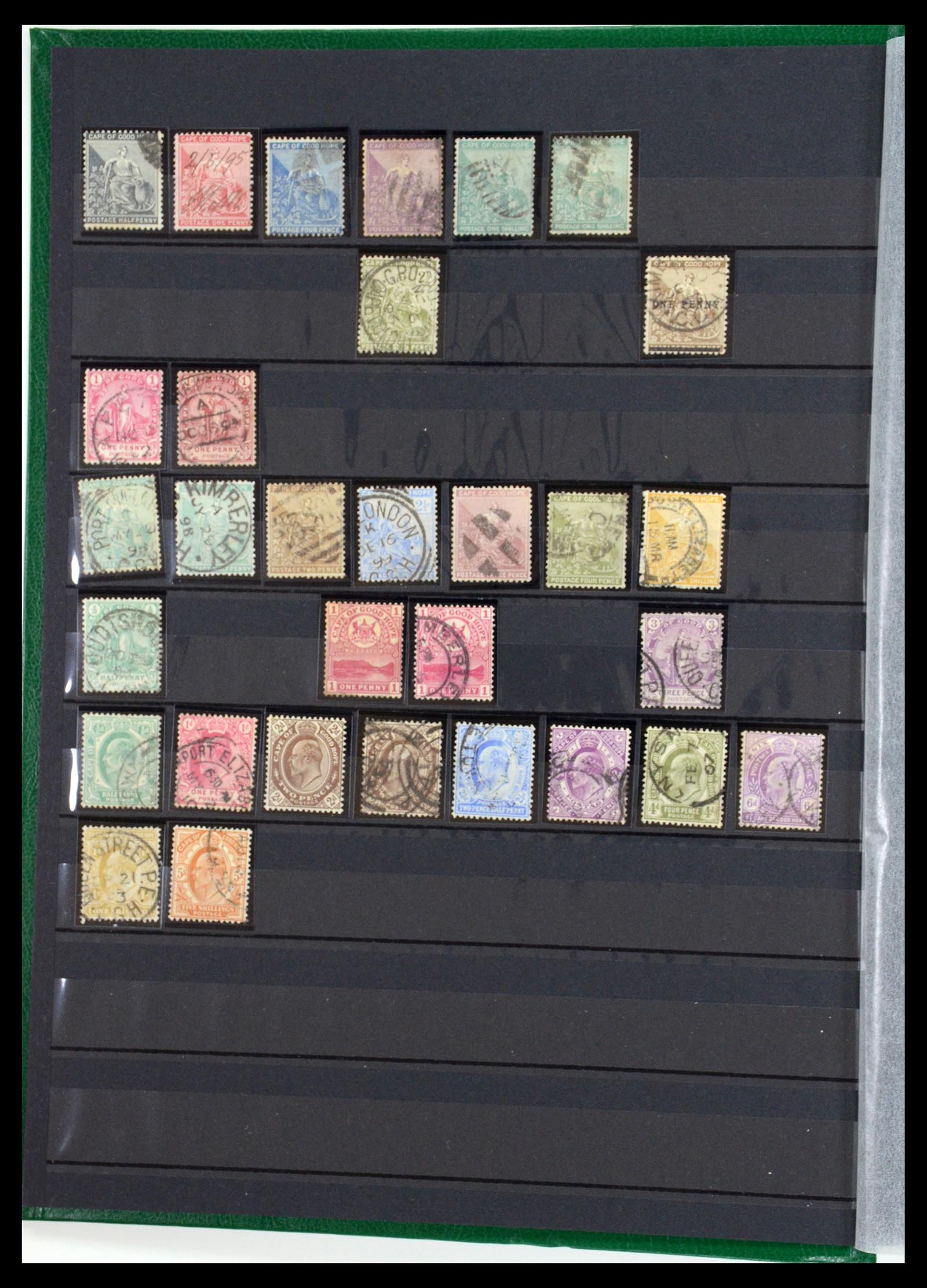 35789 002 - Postzegelverzameling 35789 Zuid Afrika en gebieden 1855-1999.