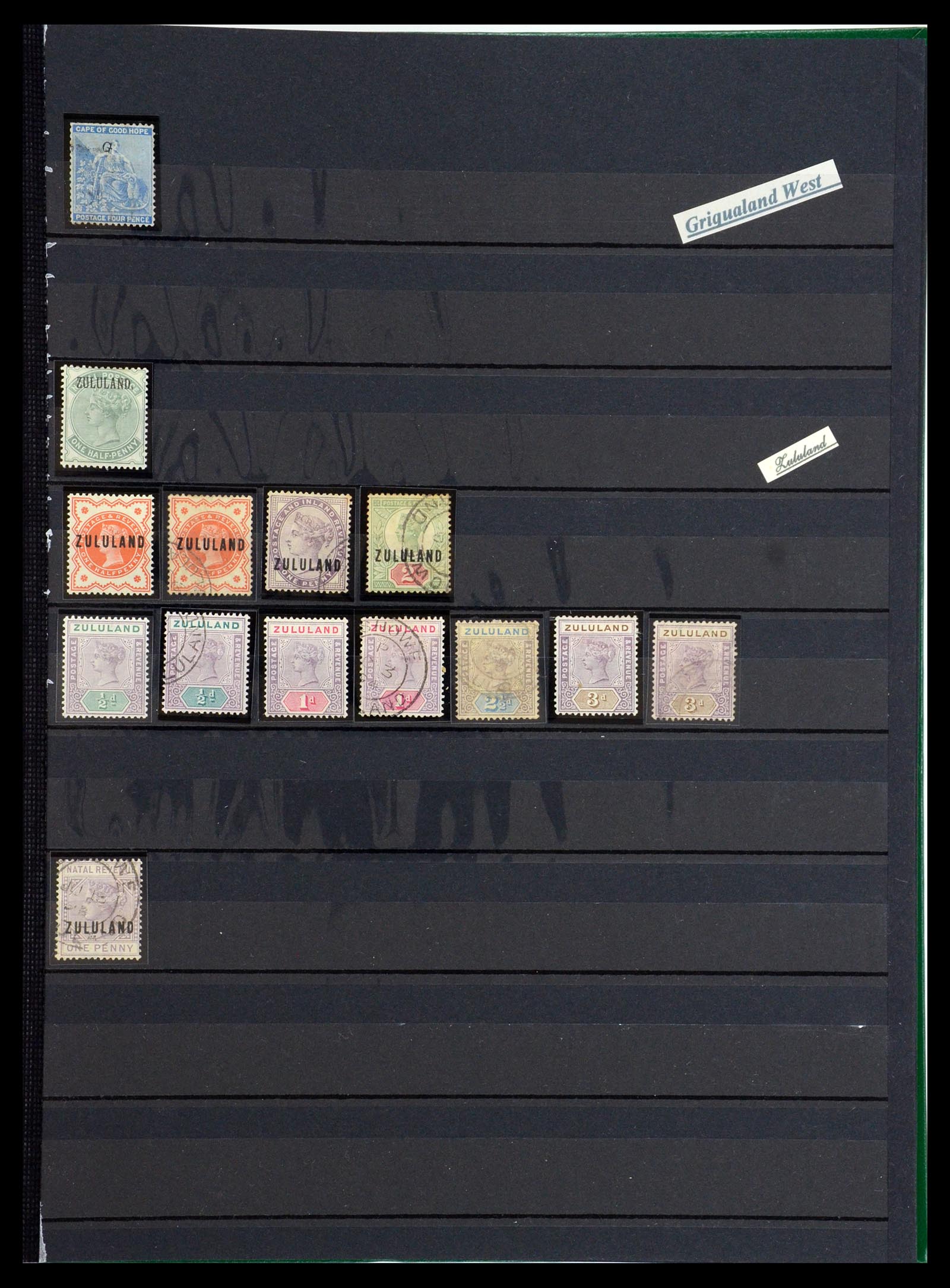 35789 003 - Postzegelverzameling 35789 Zuid Afrika en gebieden 1855-1999.