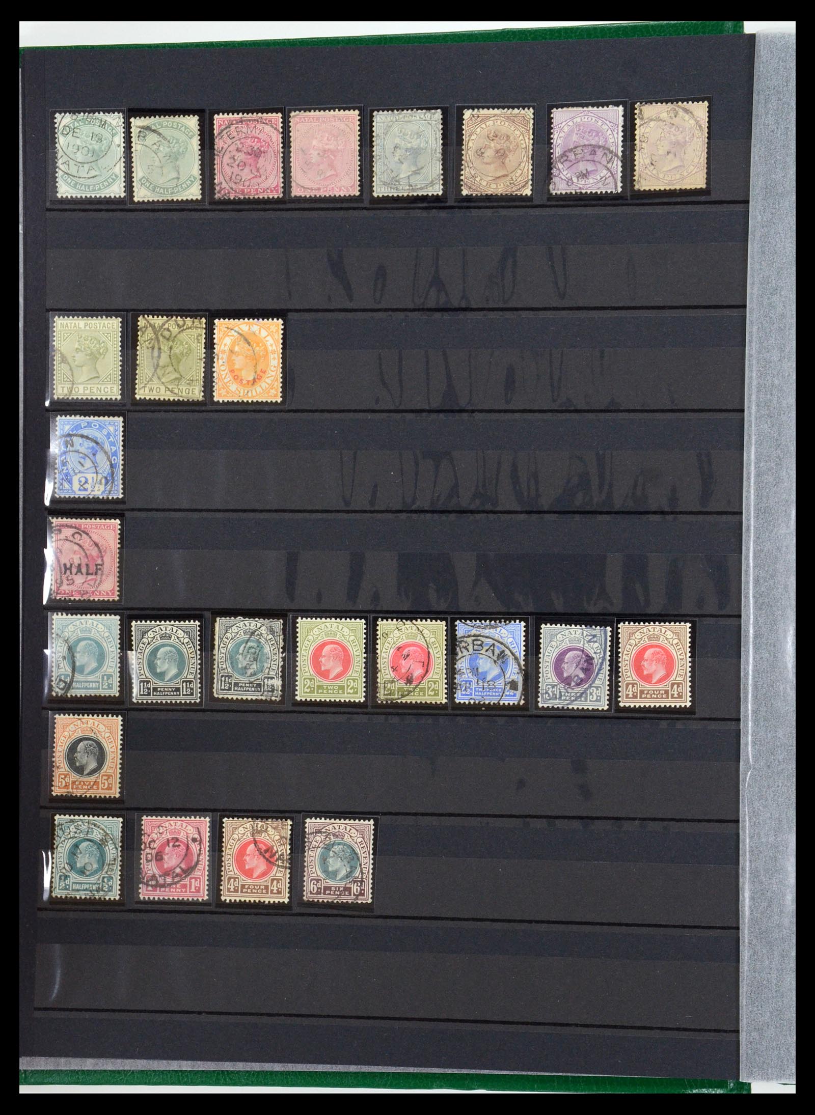 35789 005 - Postzegelverzameling 35789 Zuid Afrika en gebieden 1855-1999.