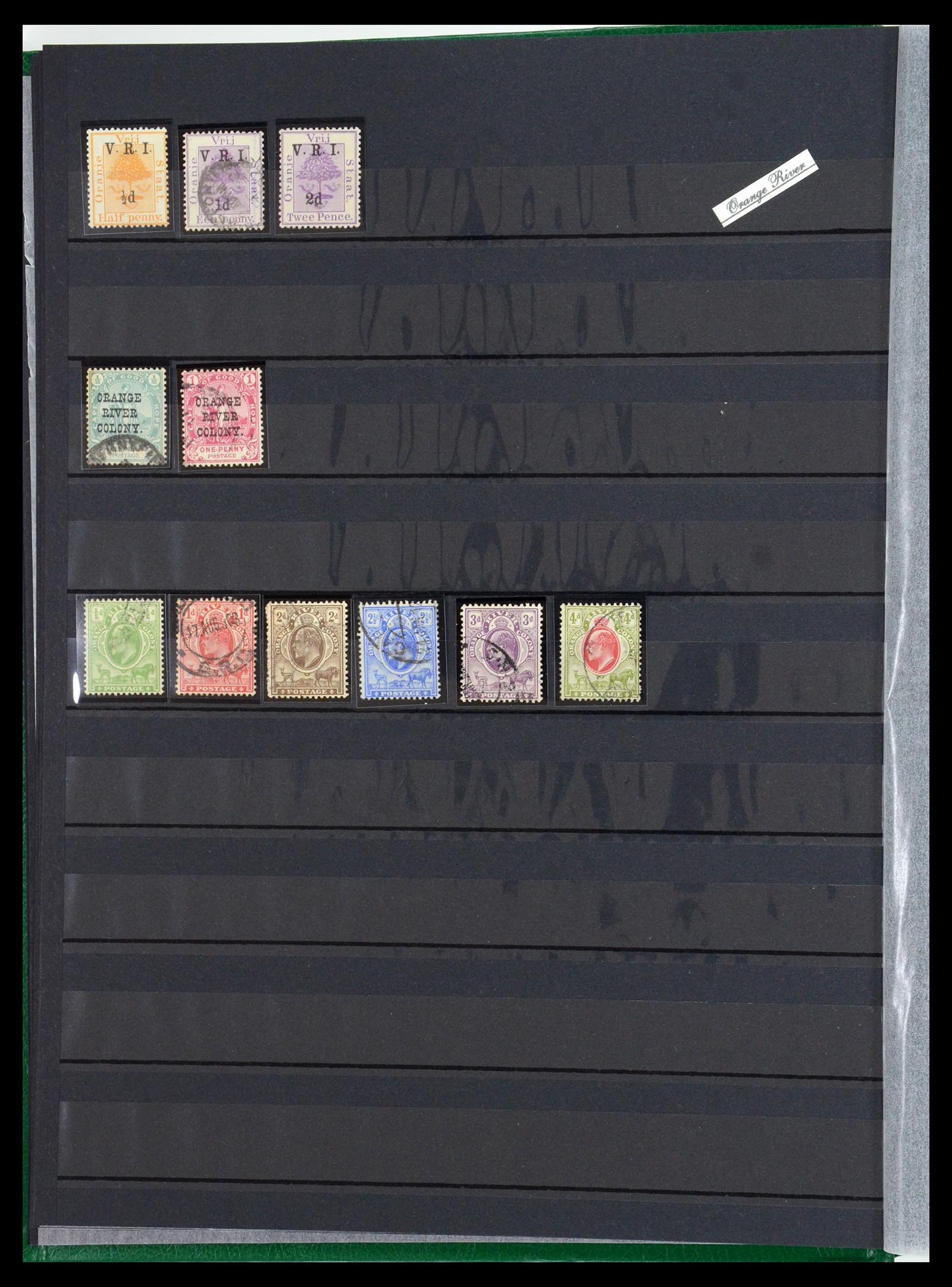 35789 009 - Postzegelverzameling 35789 Zuid Afrika en gebieden 1855-1999.