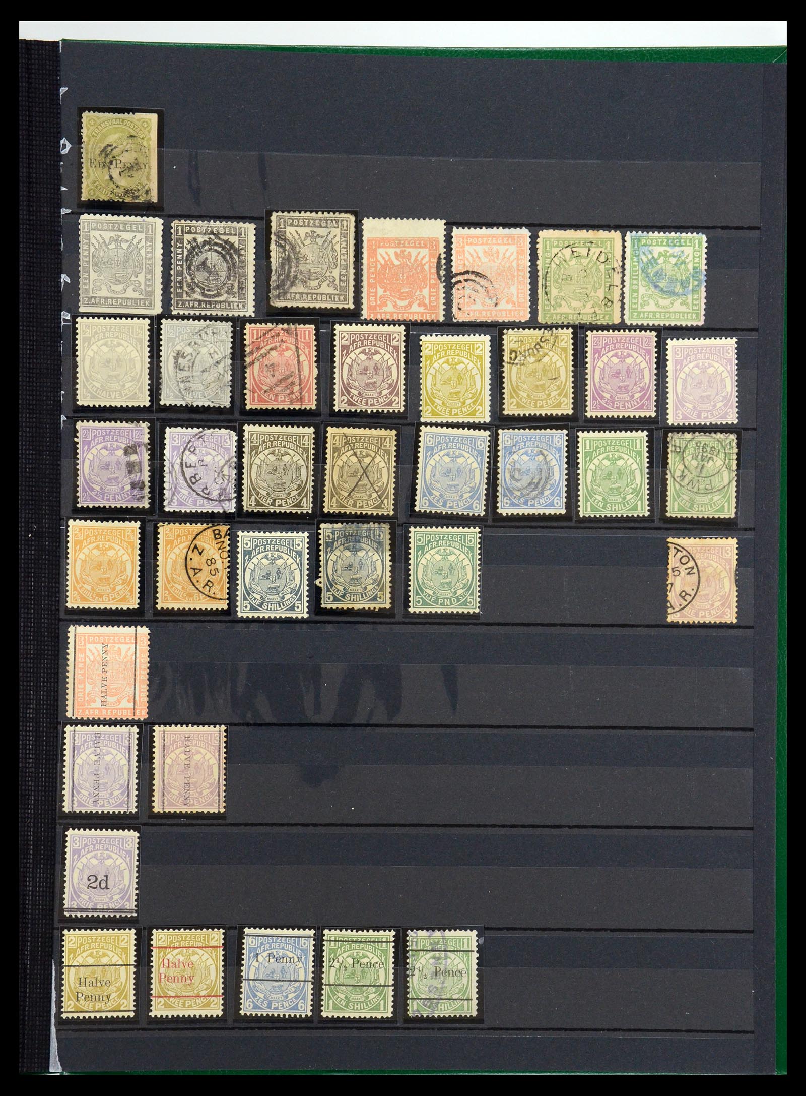 35789 011 - Postzegelverzameling 35789 Zuid Afrika en gebieden 1855-1999.