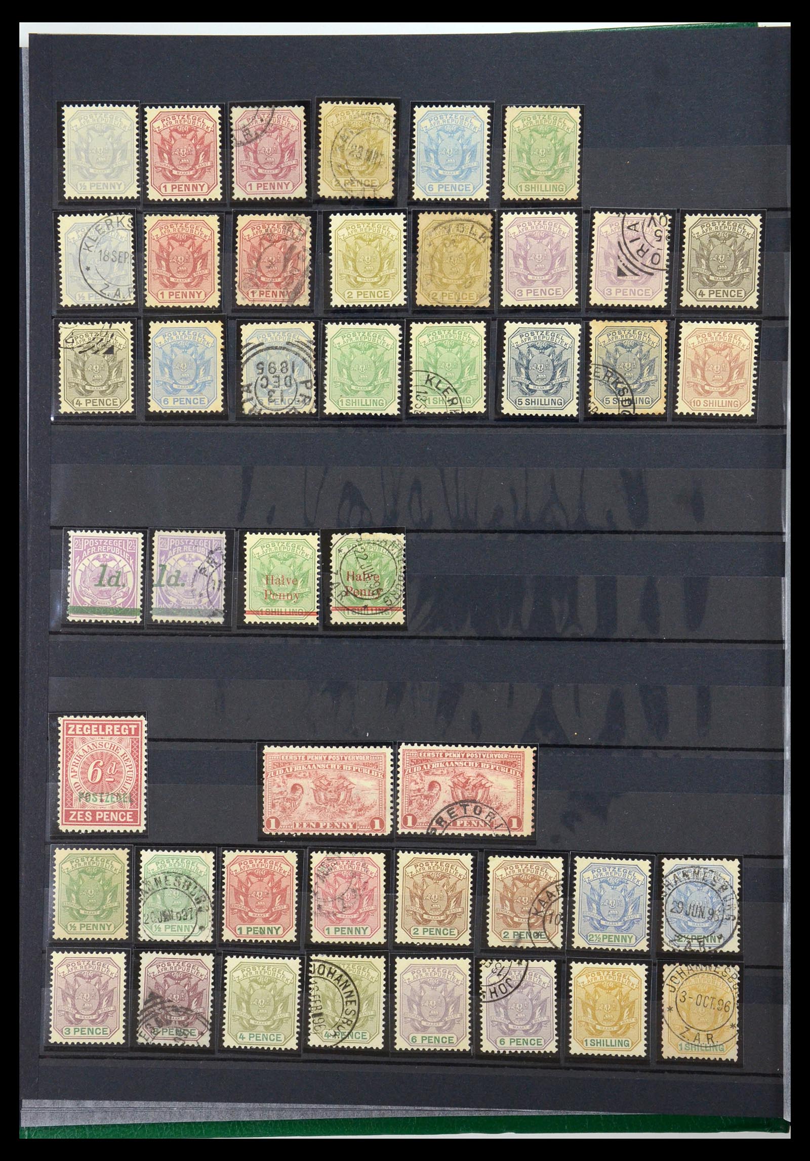 35789 013 - Postzegelverzameling 35789 Zuid Afrika en gebieden 1855-1999.
