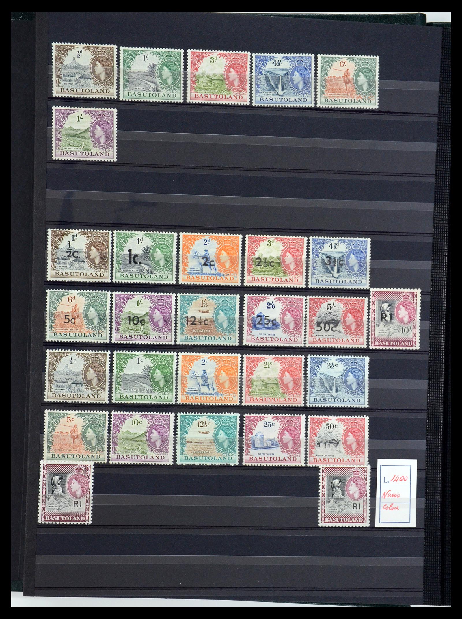 35789 023 - Postzegelverzameling 35789 Zuid Afrika en gebieden 1855-1999.