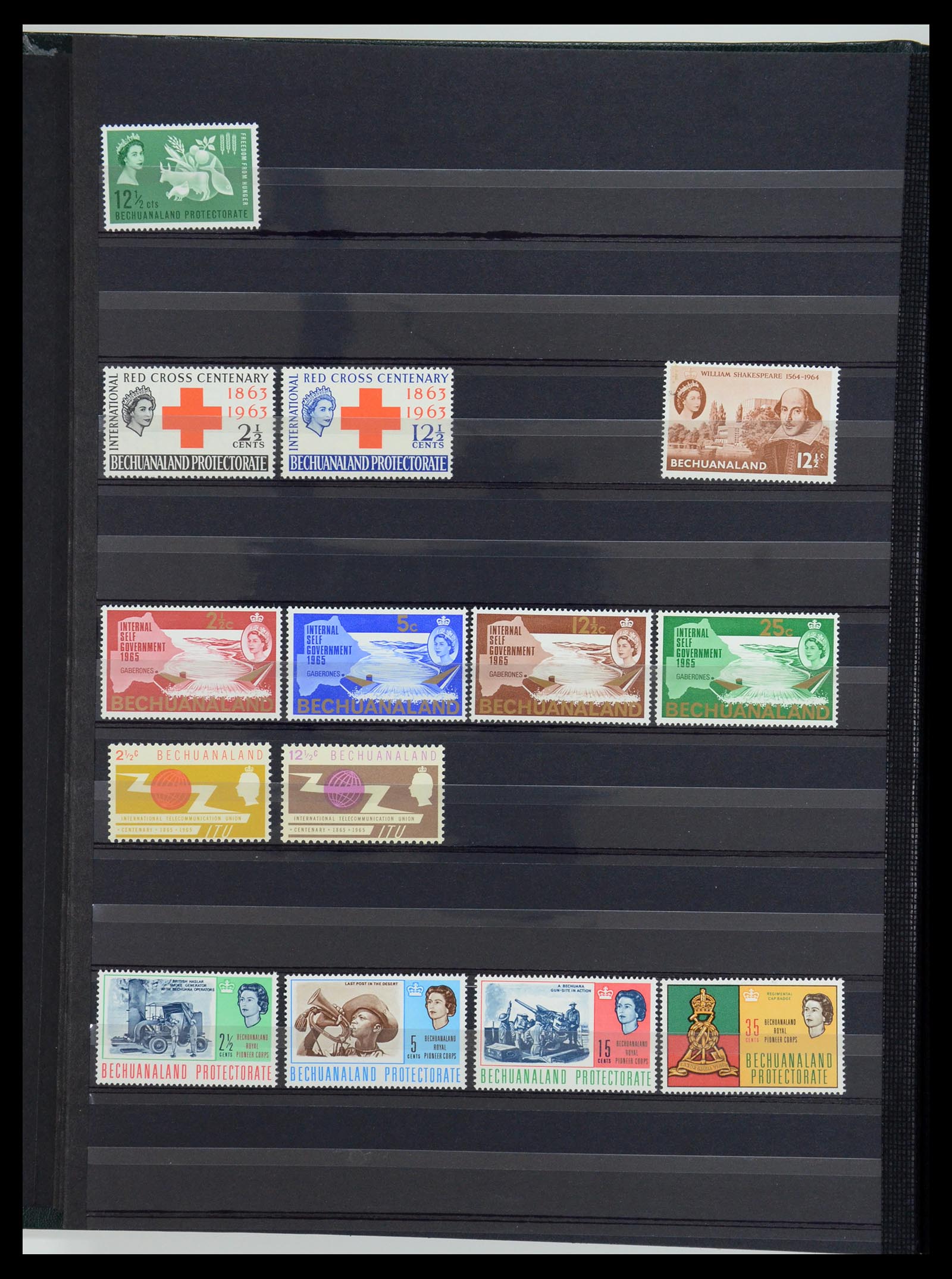 35789 028 - Postzegelverzameling 35789 Zuid Afrika en gebieden 1855-1999.