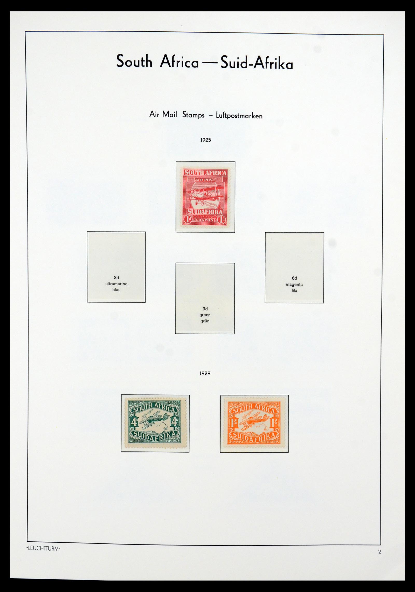 35789 034 - Postzegelverzameling 35789 Zuid Afrika en gebieden 1855-1999.