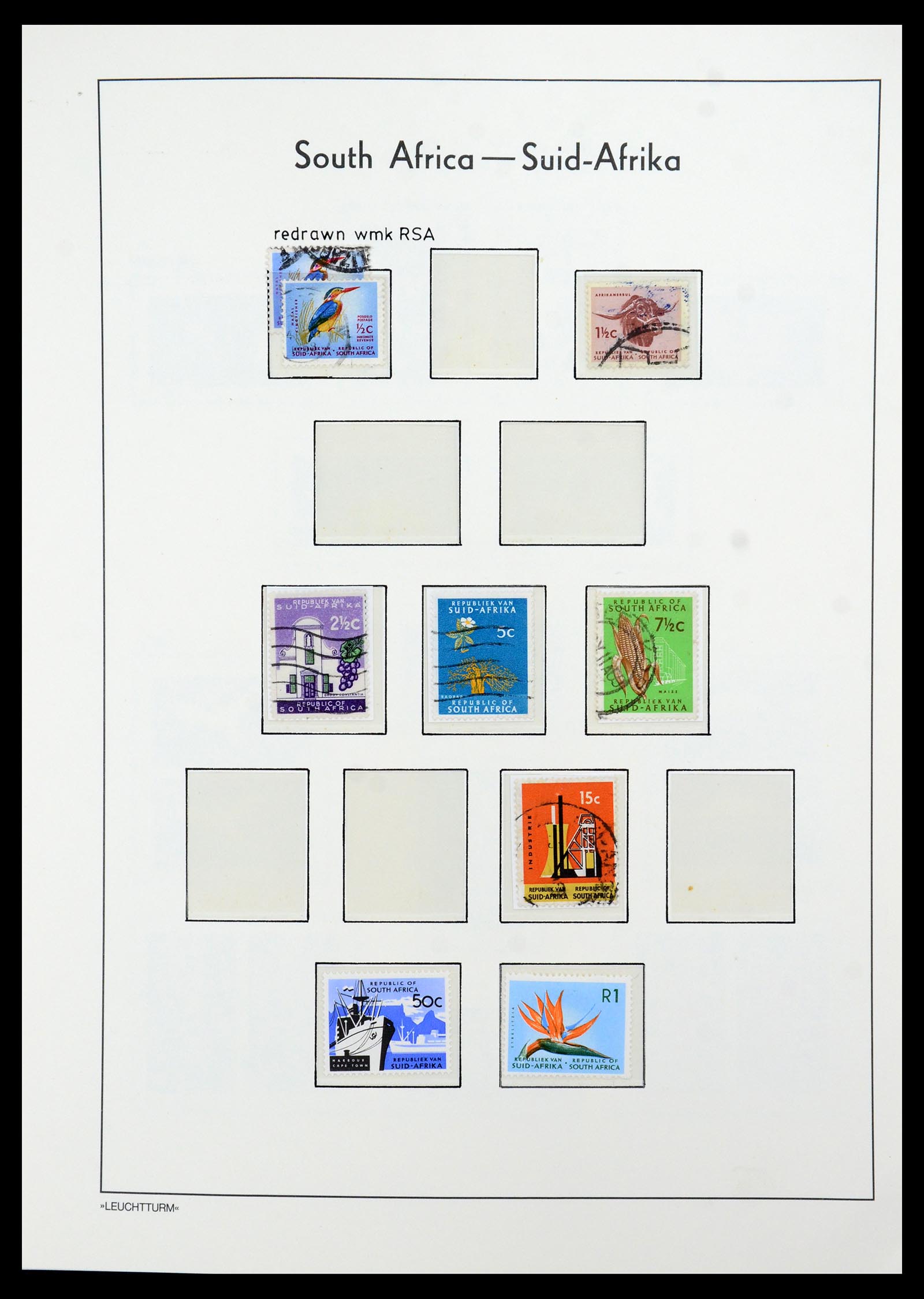 35789 060 - Postzegelverzameling 35789 Zuid Afrika en gebieden 1855-1999.