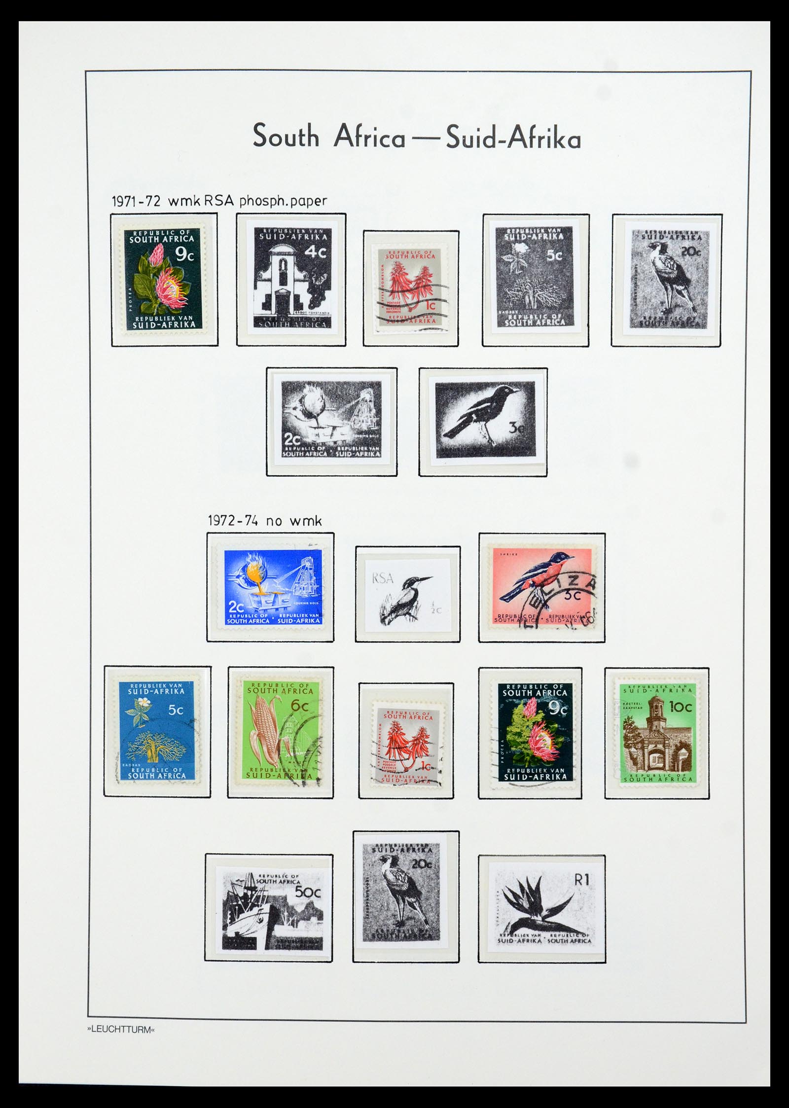 35789 065 - Postzegelverzameling 35789 Zuid Afrika en gebieden 1855-1999.