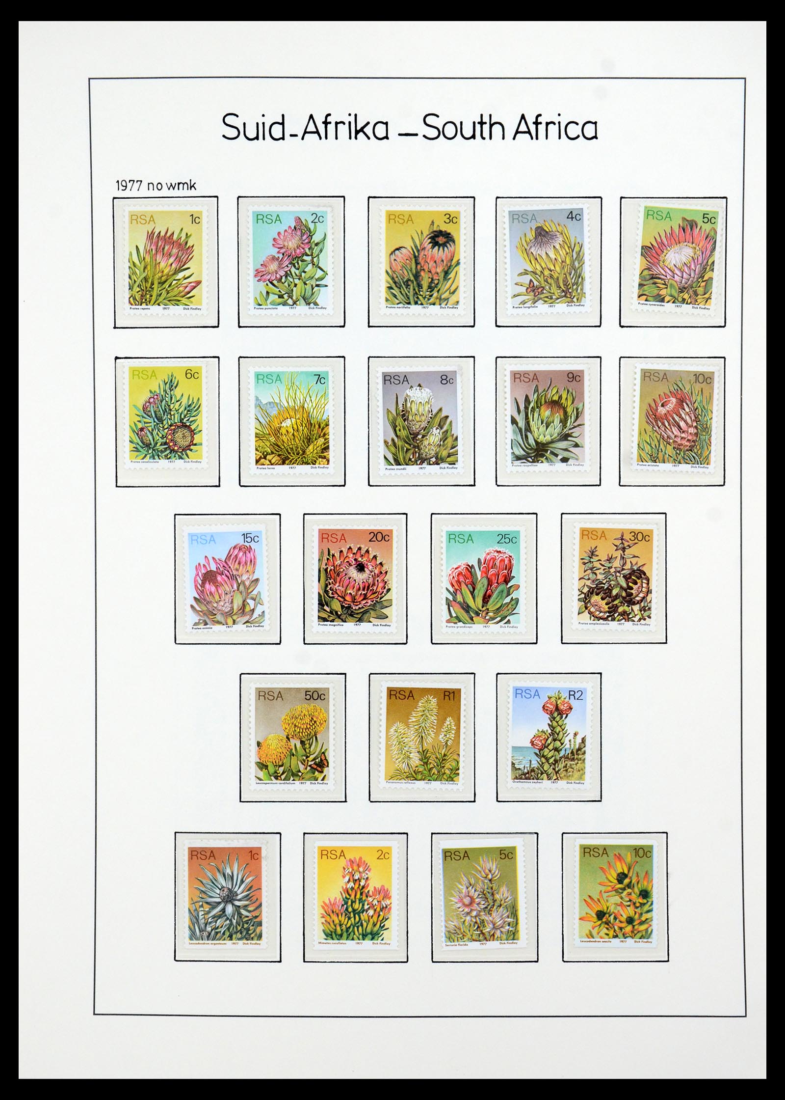 35789 074 - Postzegelverzameling 35789 Zuid Afrika en gebieden 1855-1999.