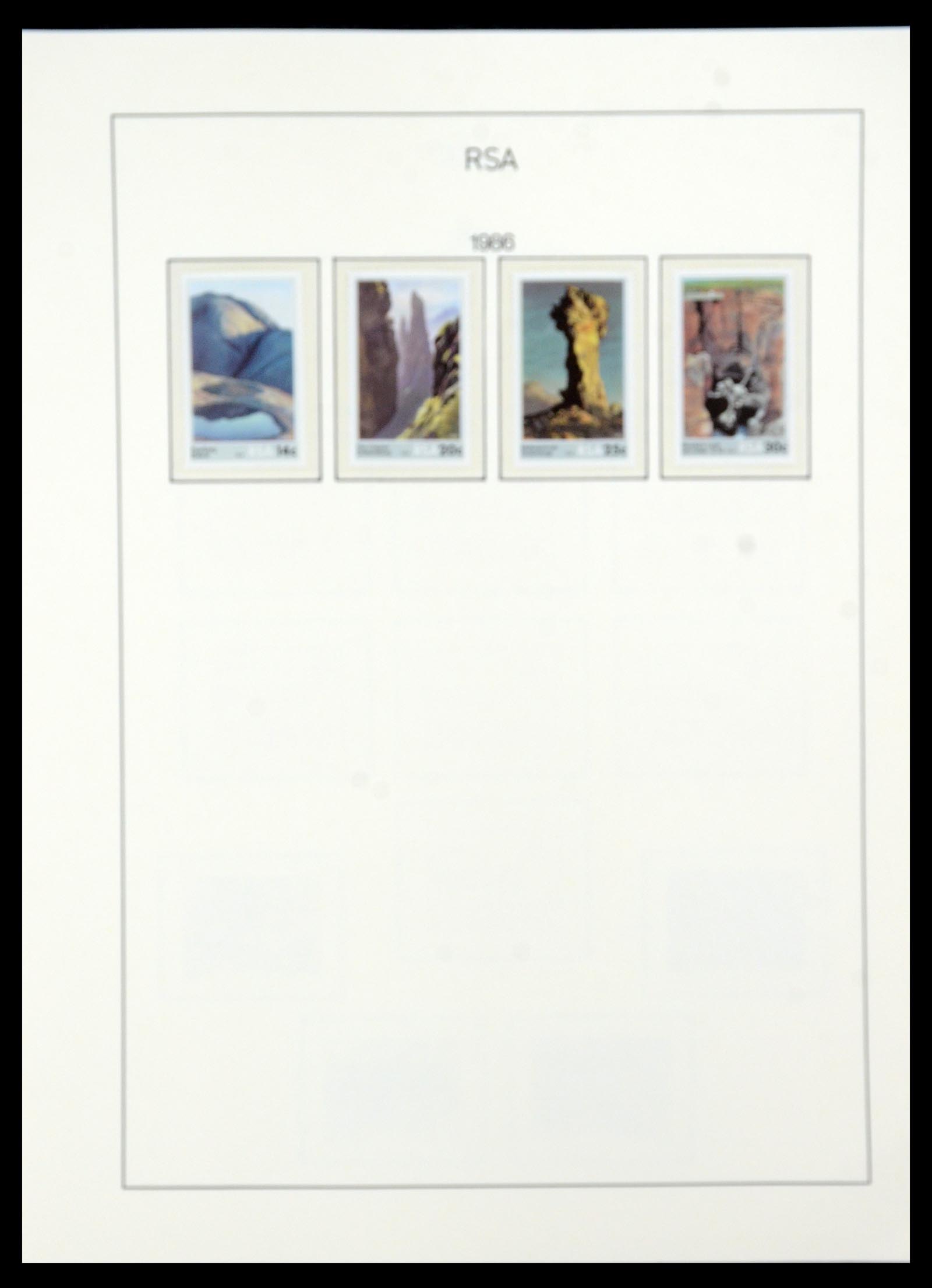 35789 096 - Postzegelverzameling 35789 Zuid Afrika en gebieden 1855-1999.