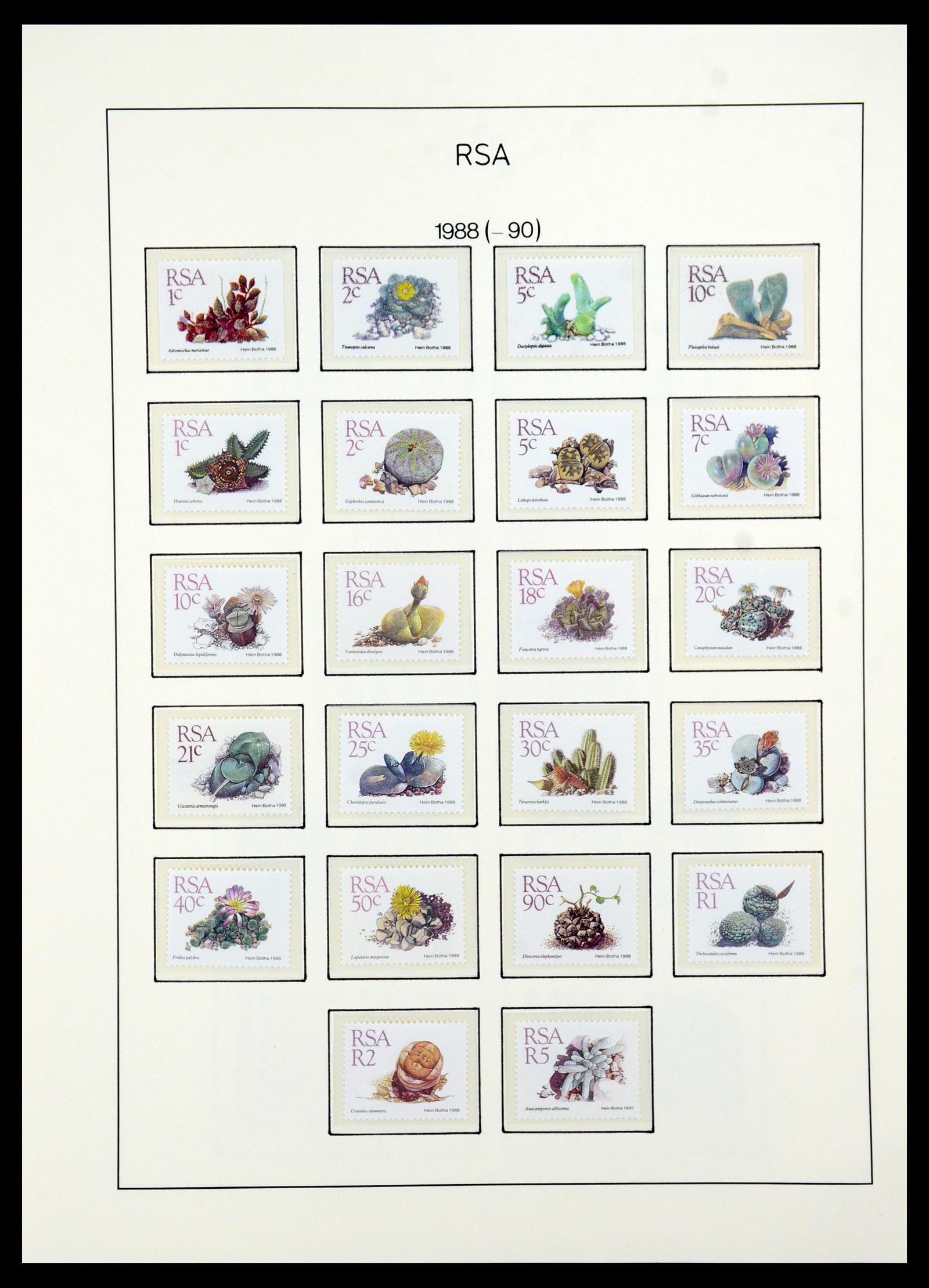 35789 103 - Postzegelverzameling 35789 Zuid Afrika en gebieden 1855-1999.