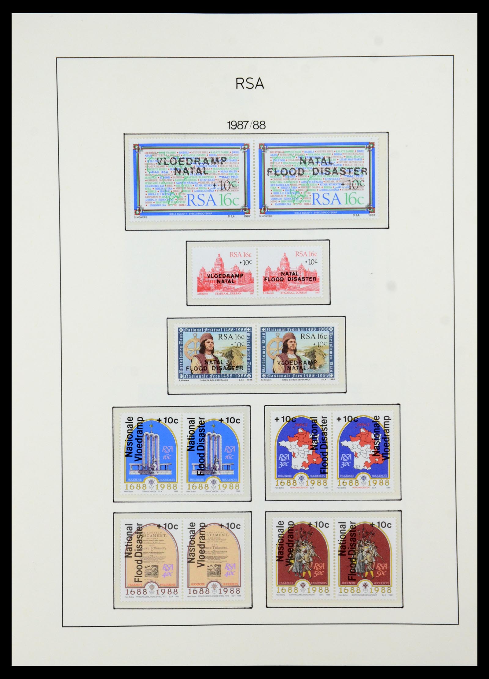 35789 104 - Postzegelverzameling 35789 Zuid Afrika en gebieden 1855-1999.