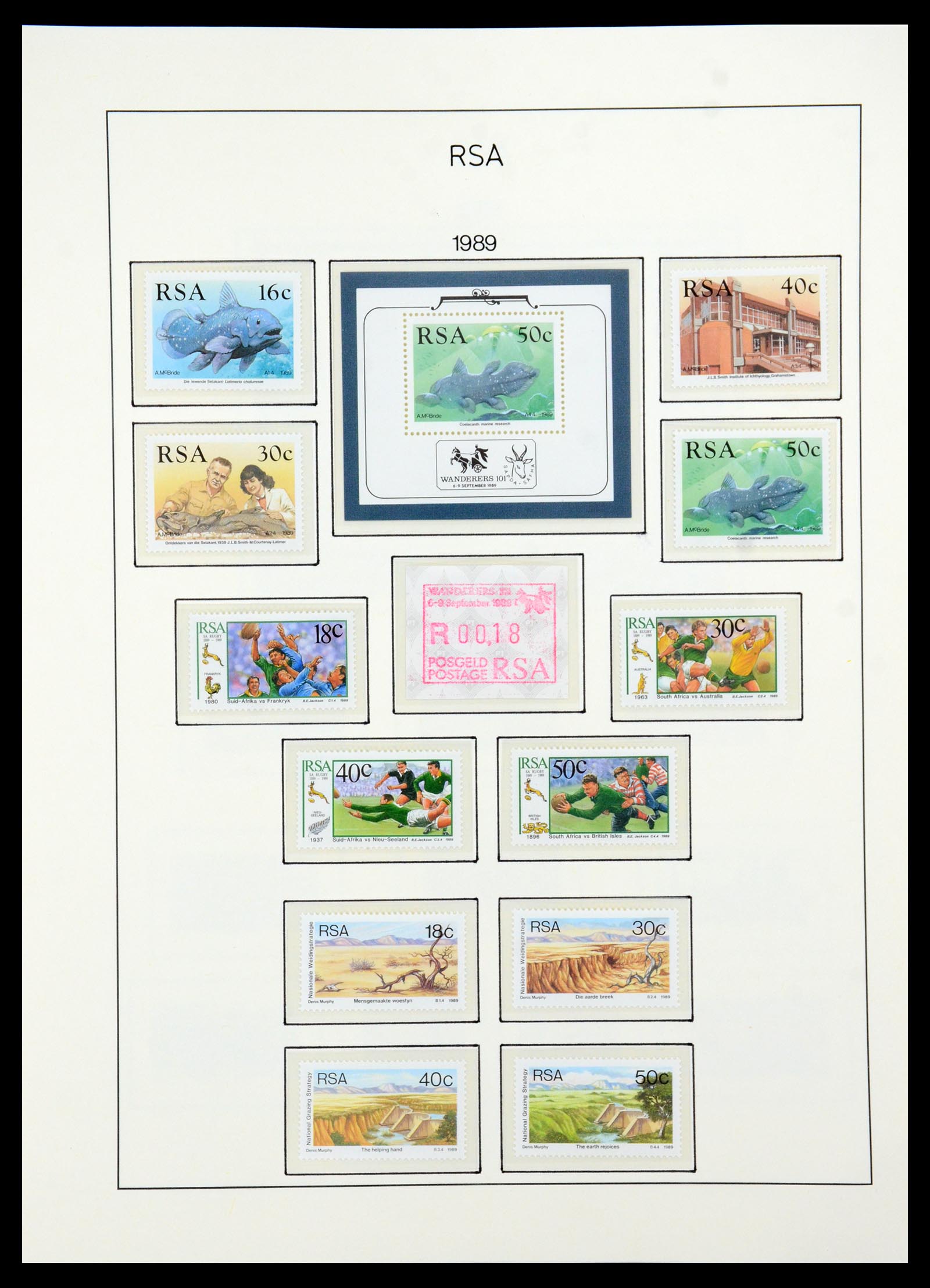 35789 108 - Postzegelverzameling 35789 Zuid Afrika en gebieden 1855-1999.