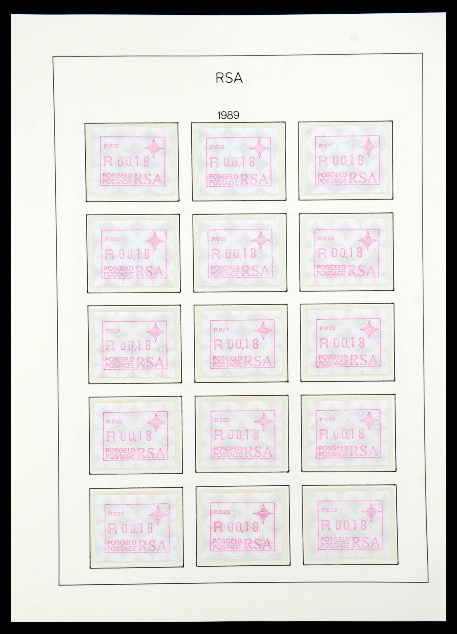 35789 111 - Postzegelverzameling 35789 Zuid Afrika en gebieden 1855-1999.