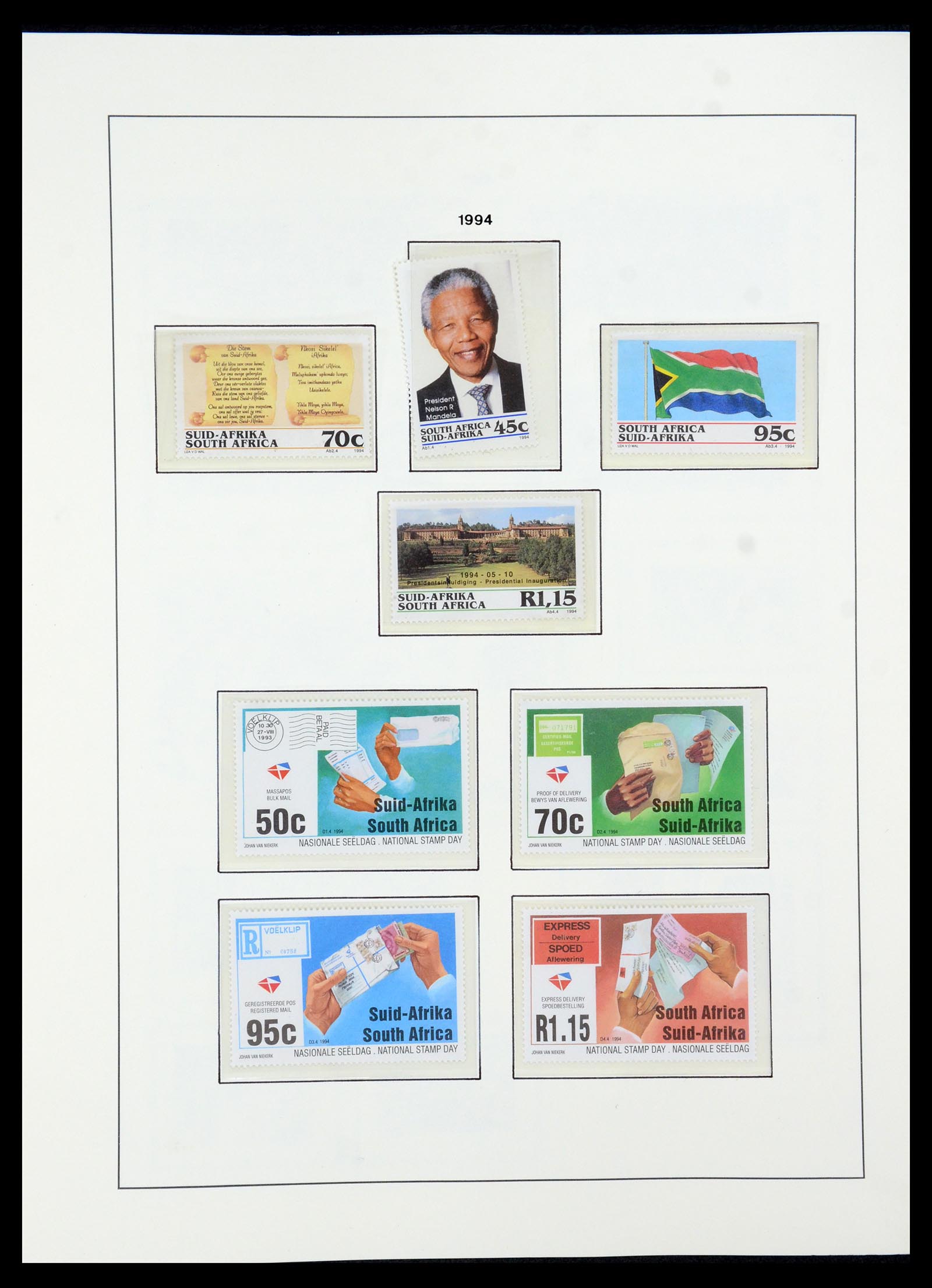 35789 127 - Postzegelverzameling 35789 Zuid Afrika en gebieden 1855-1999.
