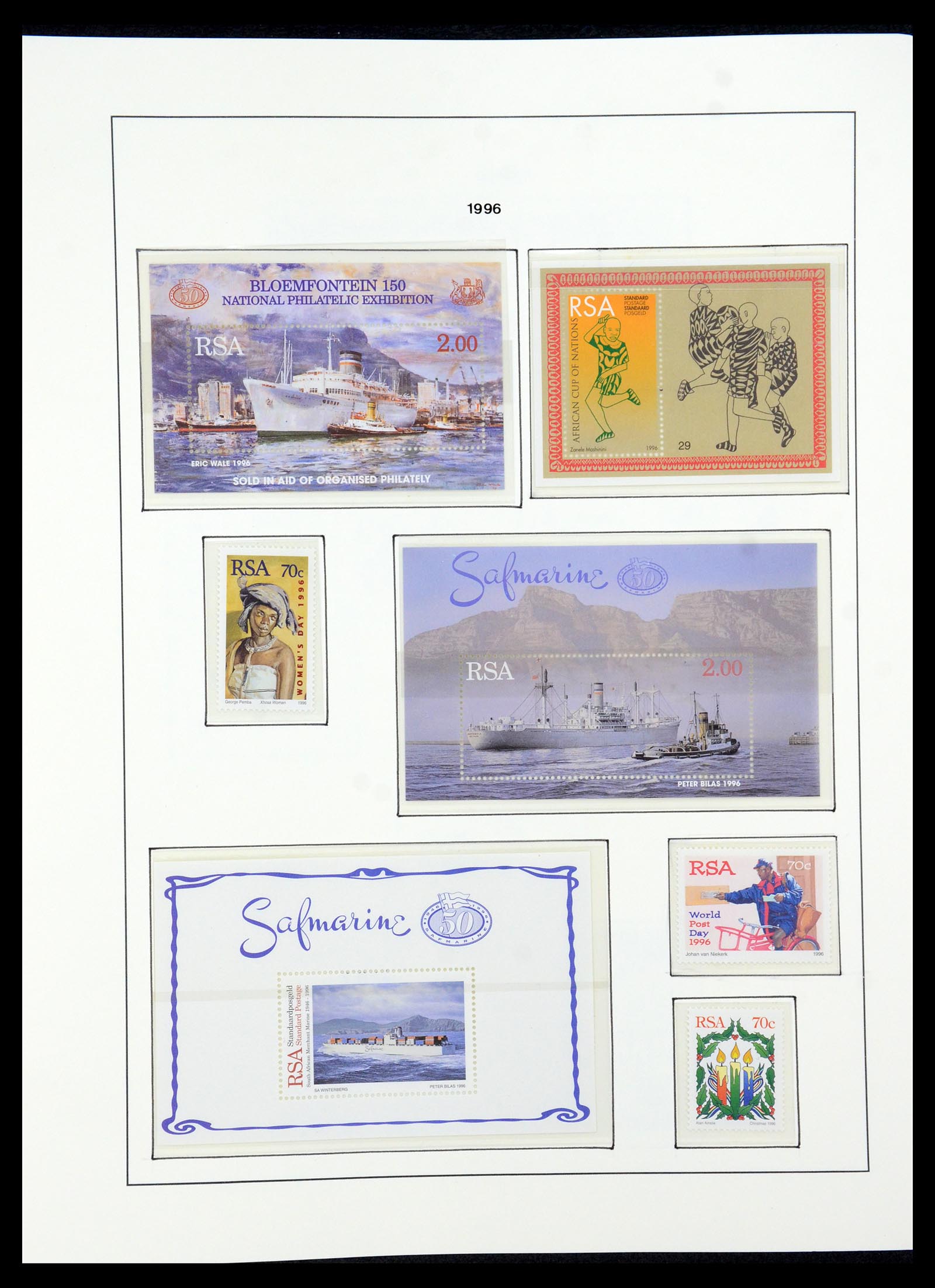 35789 135 - Postzegelverzameling 35789 Zuid Afrika en gebieden 1855-1999.