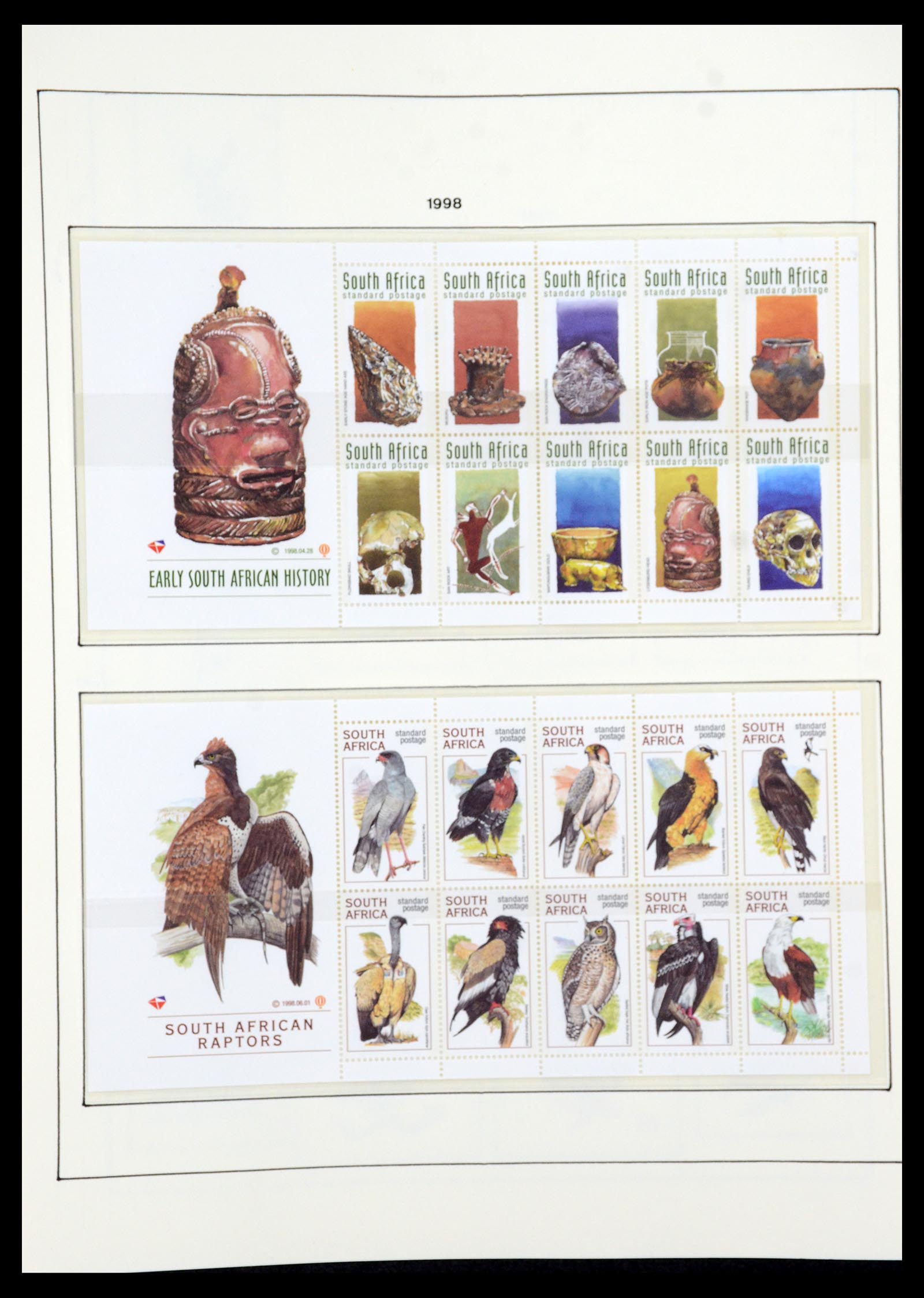 35789 145 - Postzegelverzameling 35789 Zuid Afrika en gebieden 1855-1999.