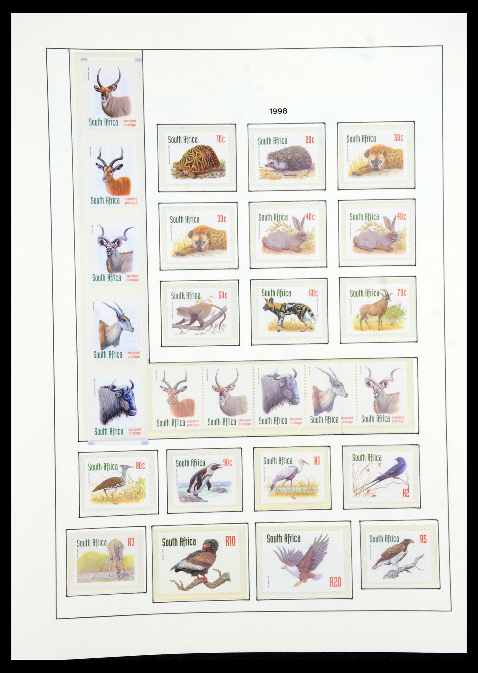 35789 146 - Postzegelverzameling 35789 Zuid Afrika en gebieden 1855-1999.