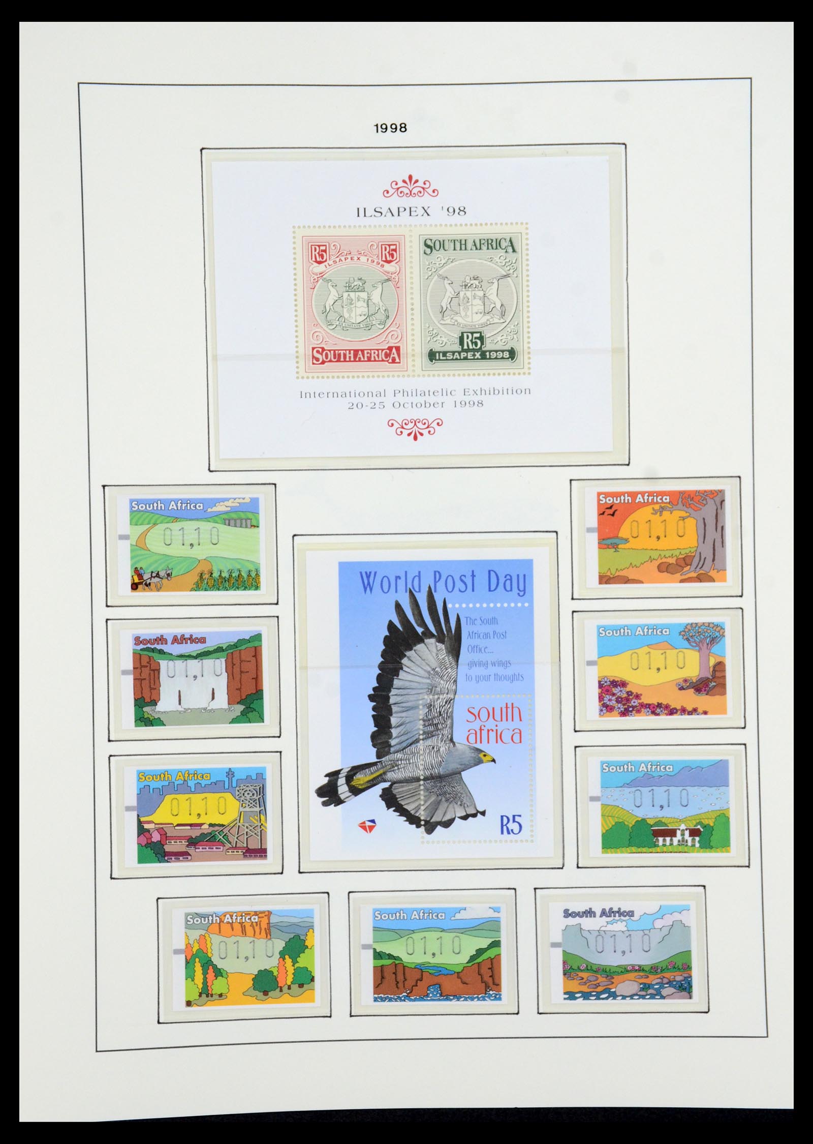 35789 149 - Postzegelverzameling 35789 Zuid Afrika en gebieden 1855-1999.