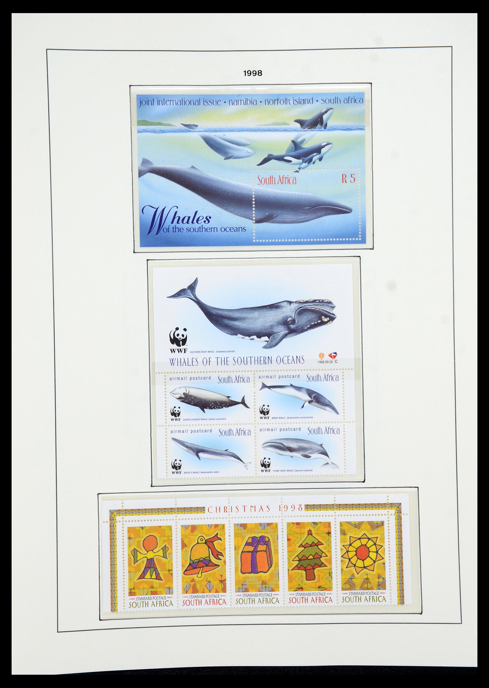 35789 150 - Postzegelverzameling 35789 Zuid Afrika en gebieden 1855-1999.
