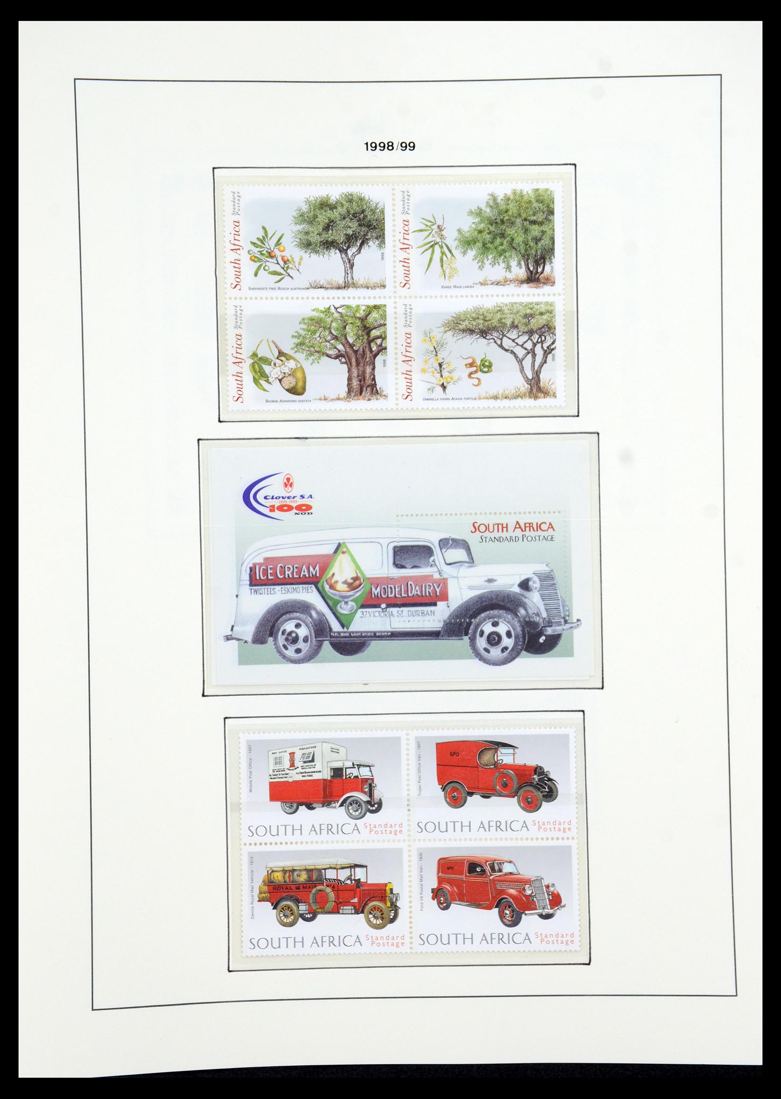 35789 151 - Postzegelverzameling 35789 Zuid Afrika en gebieden 1855-1999.