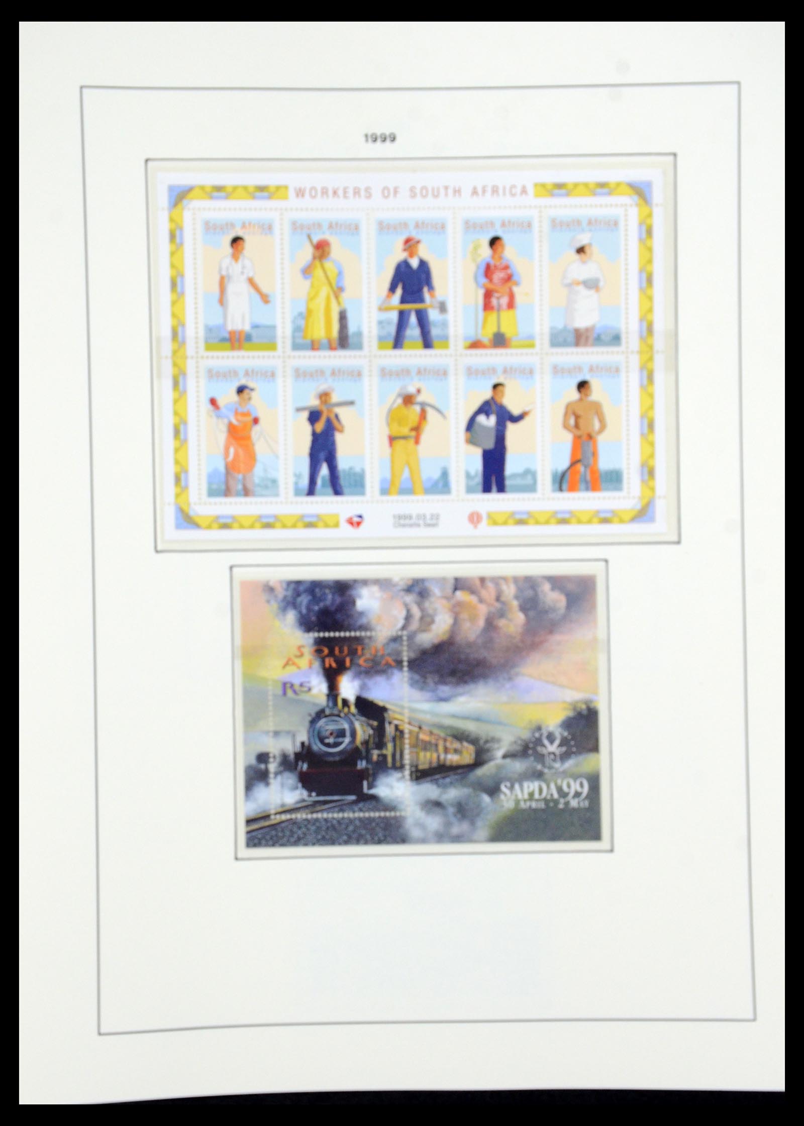 35789 152 - Postzegelverzameling 35789 Zuid Afrika en gebieden 1855-1999.