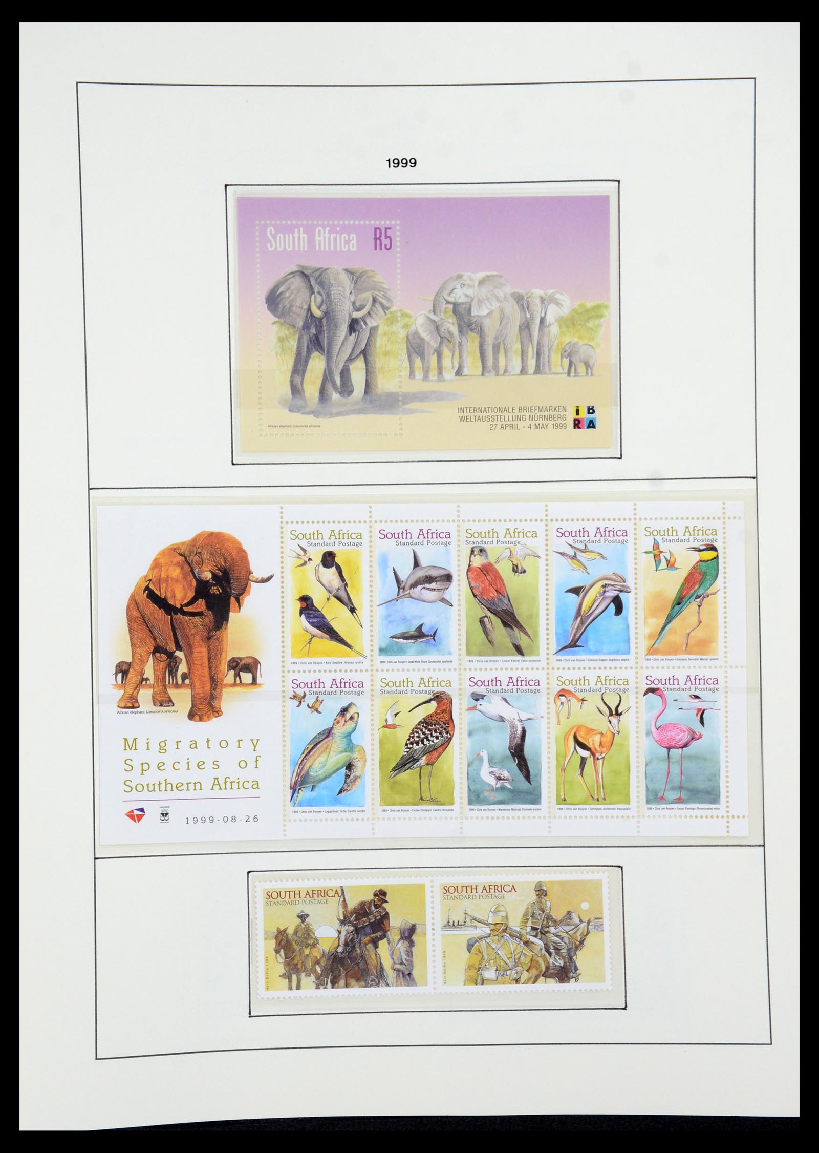 35789 154 - Postzegelverzameling 35789 Zuid Afrika en gebieden 1855-1999.