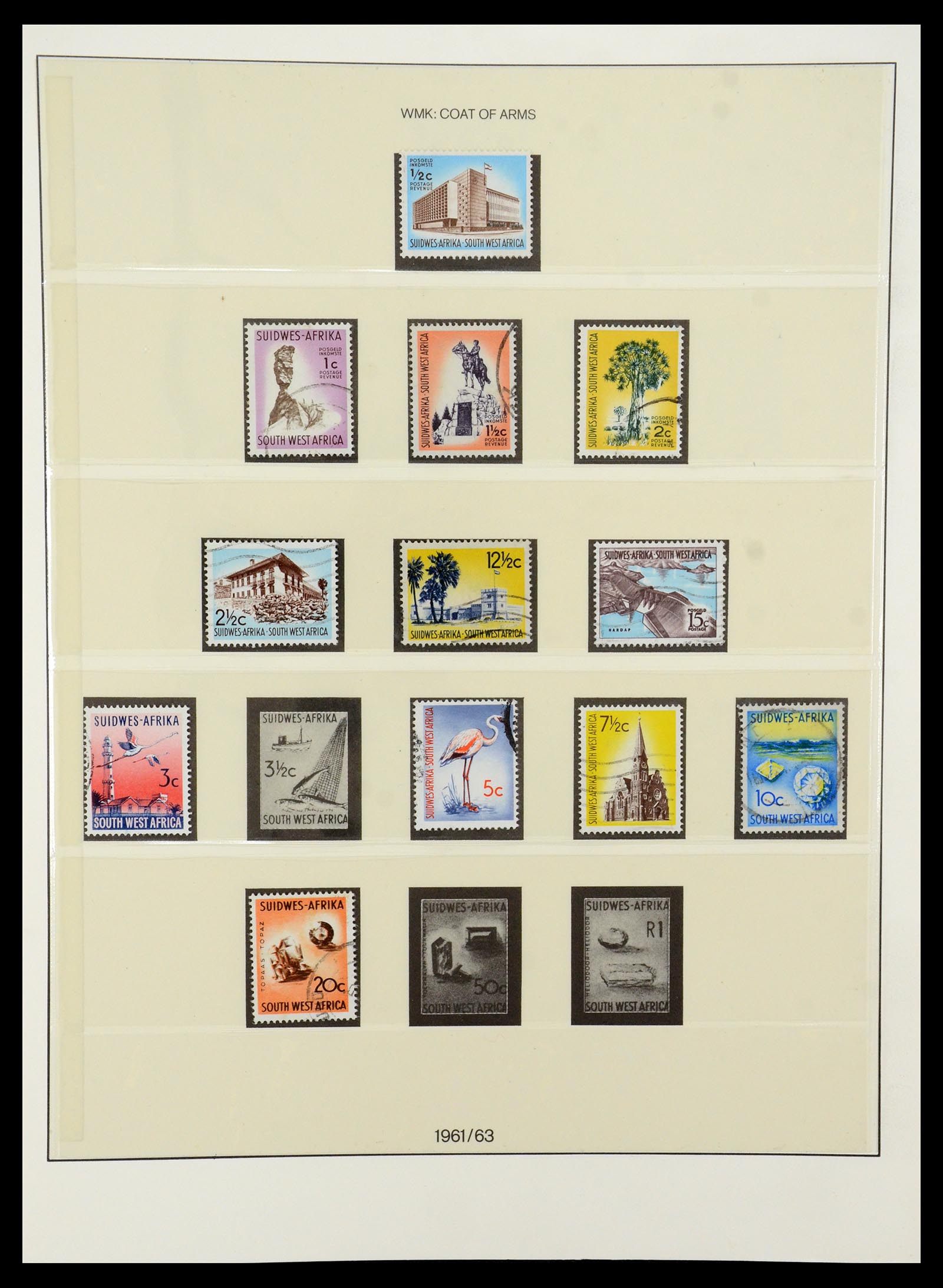 35791 001 - Postzegelverzameling 35791 SWA/Namibië 1961-2003.