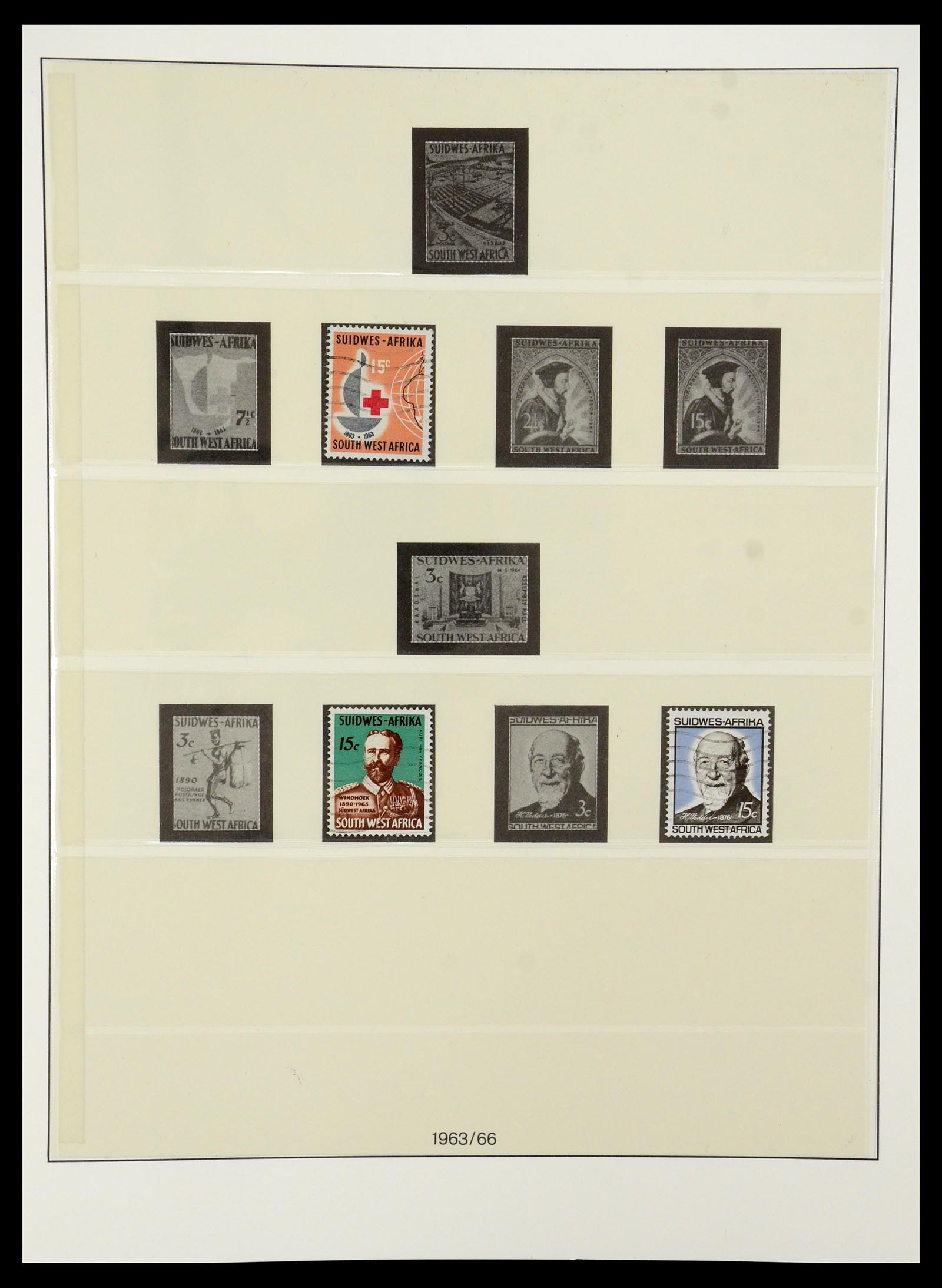 35791 002 - Postzegelverzameling 35791 SWA/Namibië 1961-2003.