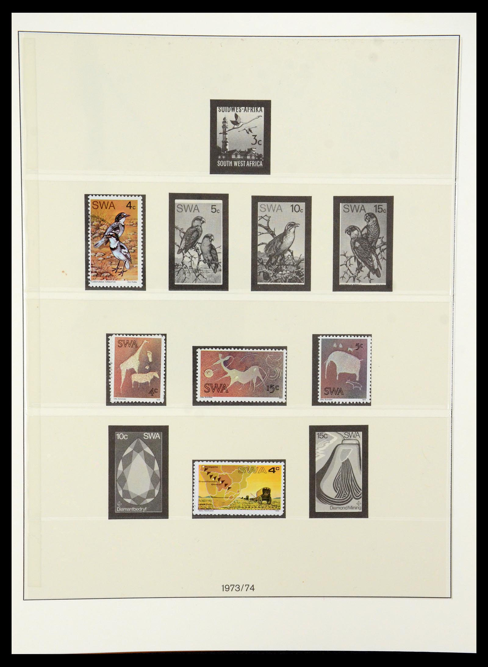 35791 008 - Postzegelverzameling 35791 SWA/Namibië 1961-2003.