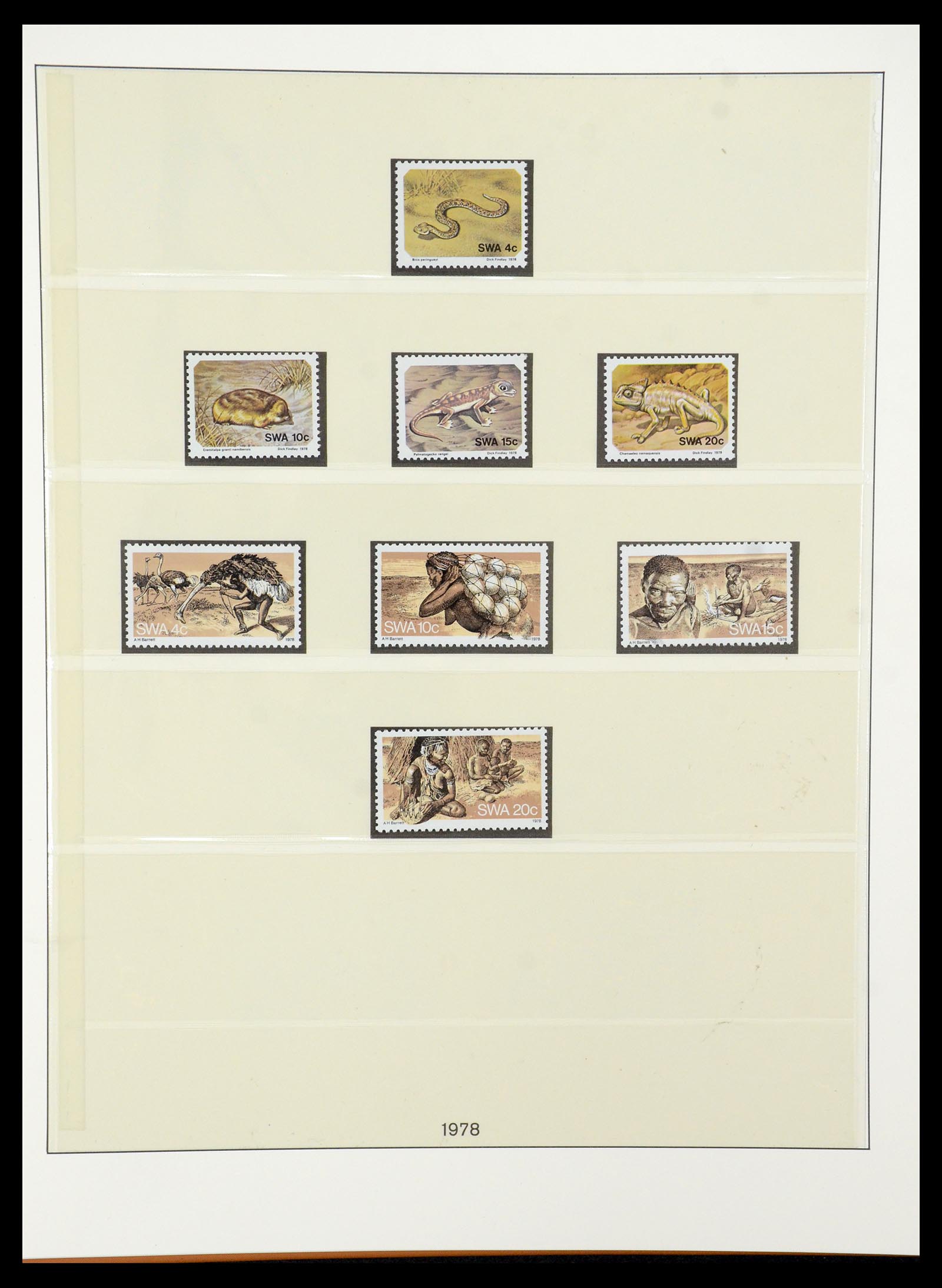 35791 014 - Postzegelverzameling 35791 SWA/Namibië 1961-2003.