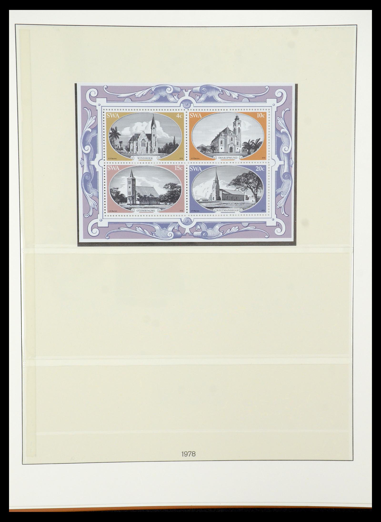 35791 016 - Postzegelverzameling 35791 SWA/Namibië 1961-2003.