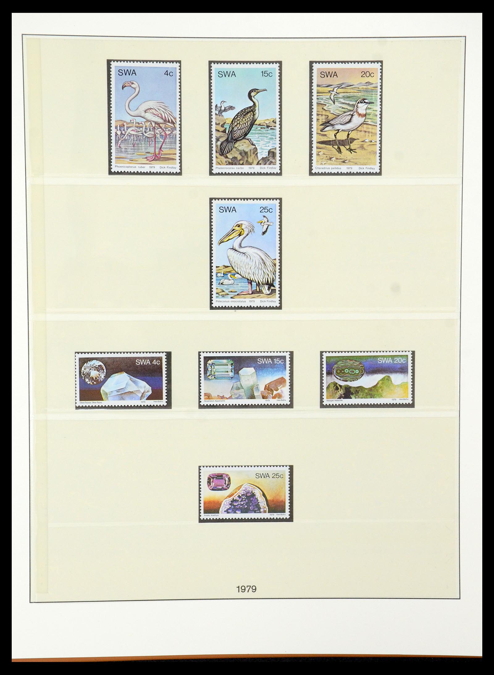 35791 017 - Postzegelverzameling 35791 SWA/Namibië 1961-2003.