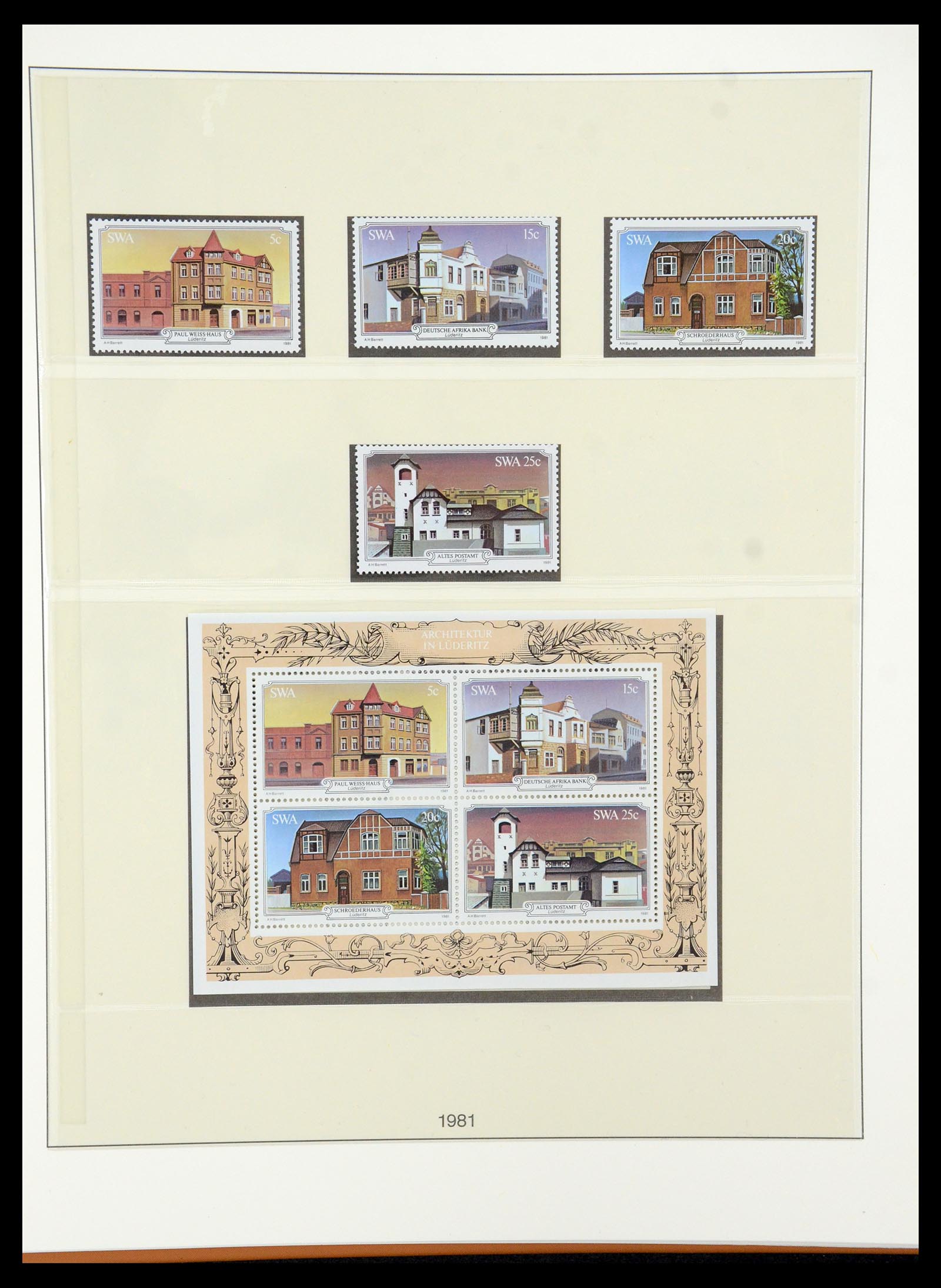 35791 022 - Postzegelverzameling 35791 SWA/Namibië 1961-2003.