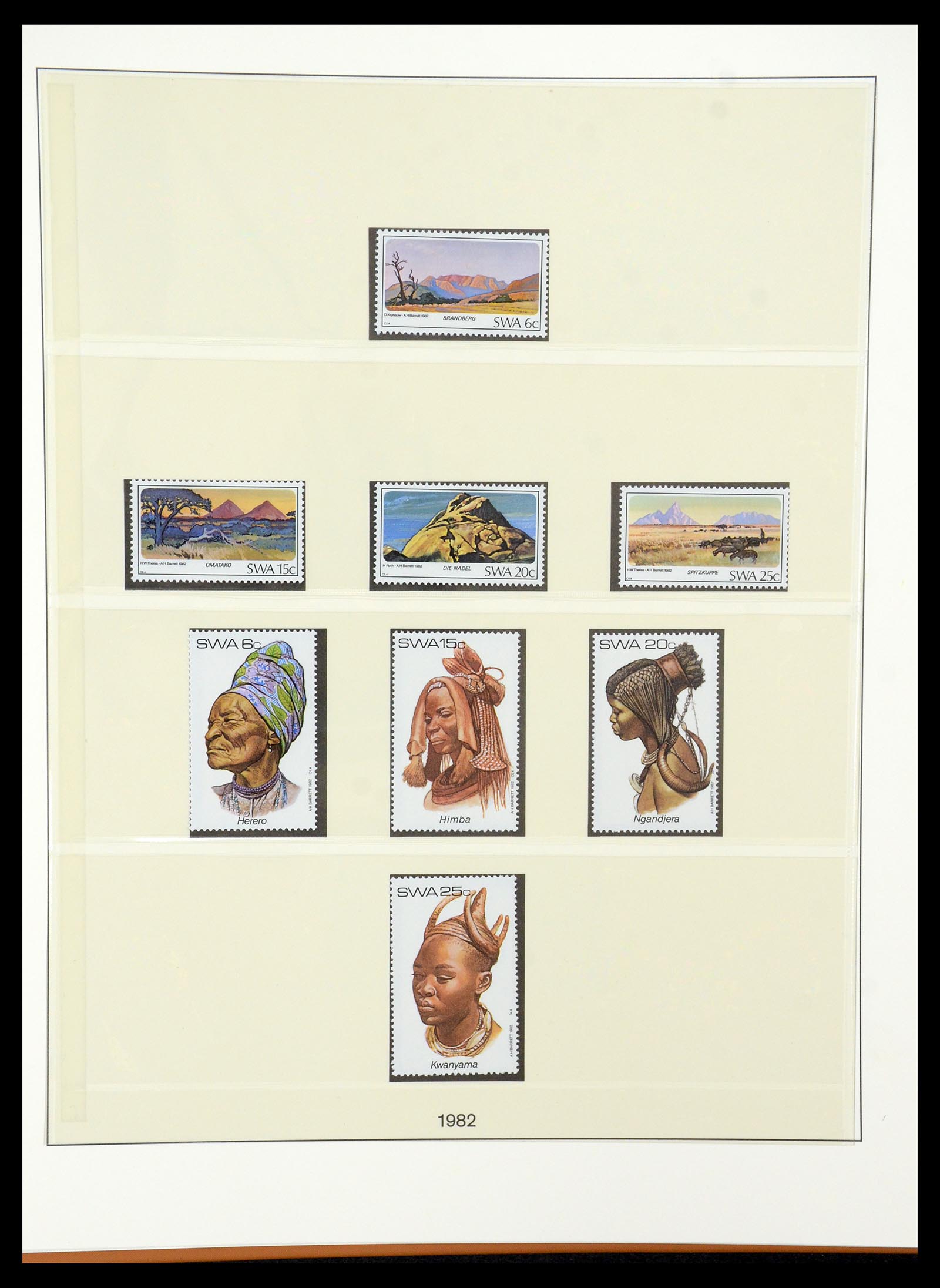 35791 024 - Postzegelverzameling 35791 SWA/Namibië 1961-2003.
