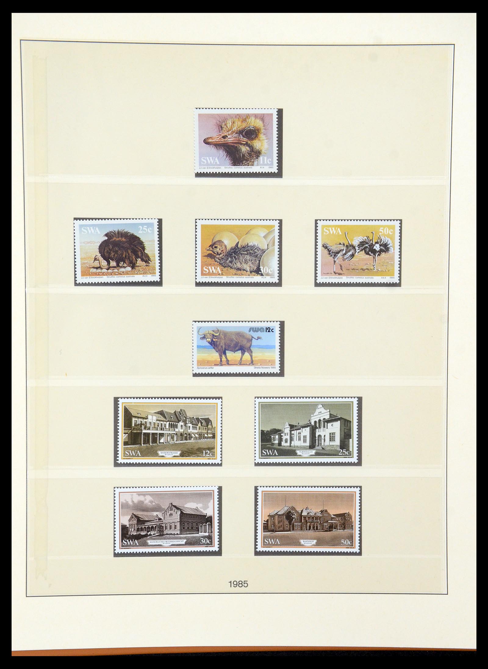 35791 029 - Postzegelverzameling 35791 SWA/Namibië 1961-2003.