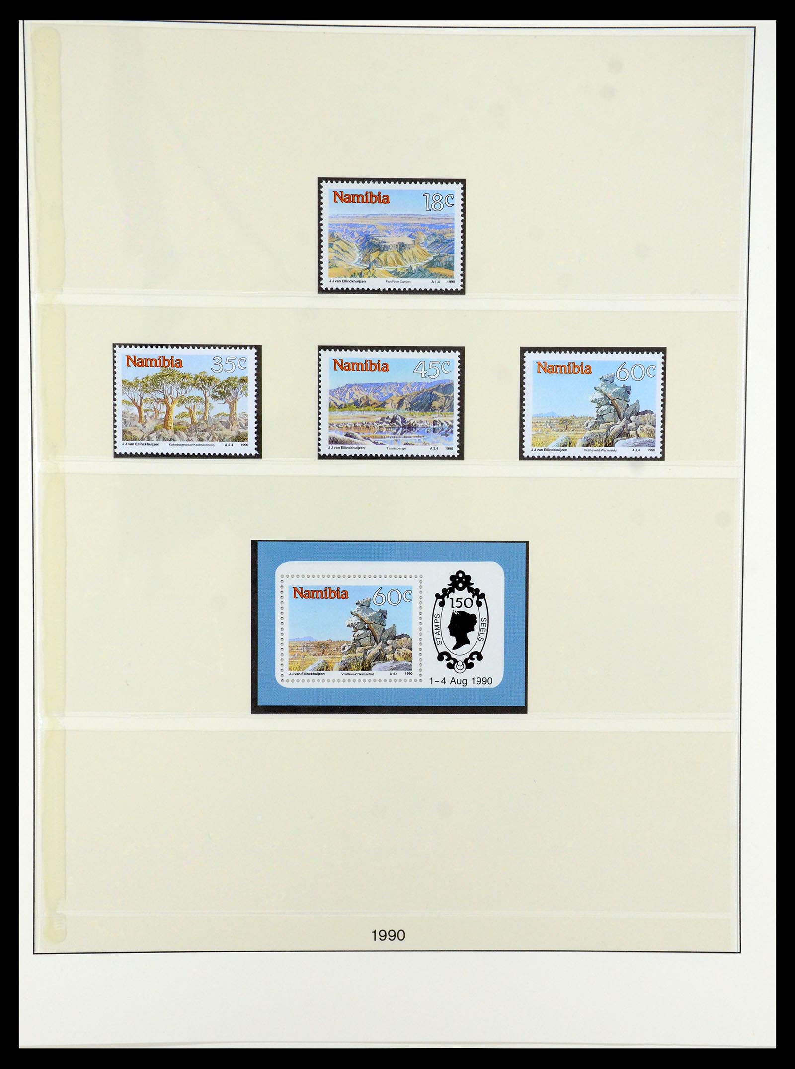 35791 043 - Postzegelverzameling 35791 SWA/Namibië 1961-2003.
