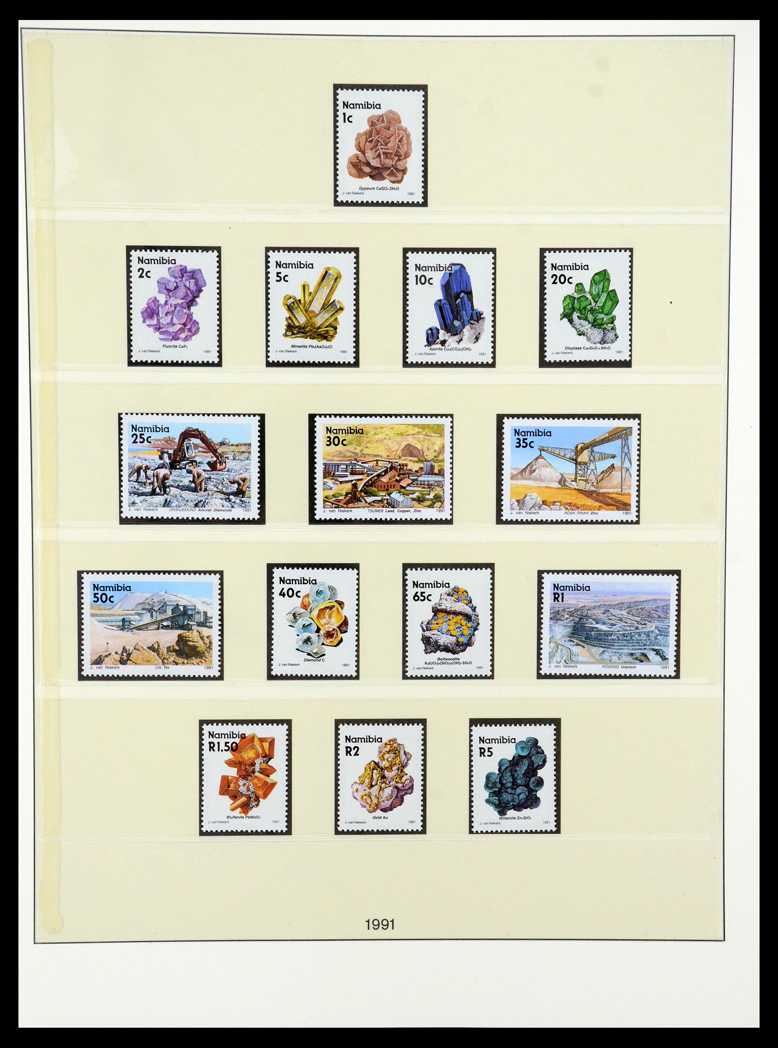 35791 044 - Postzegelverzameling 35791 SWA/Namibië 1961-2003.