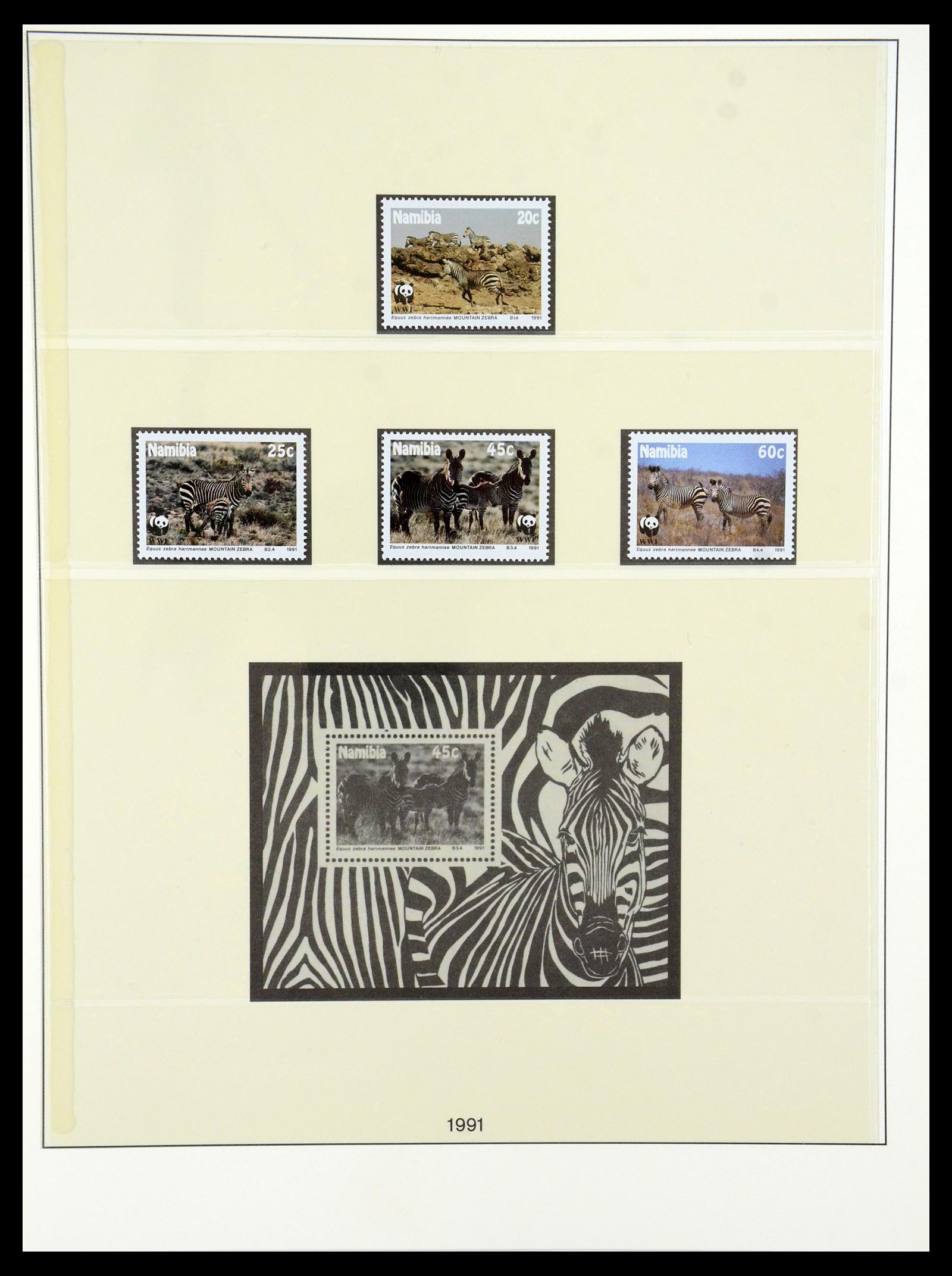 35791 046 - Postzegelverzameling 35791 SWA/Namibië 1961-2003.