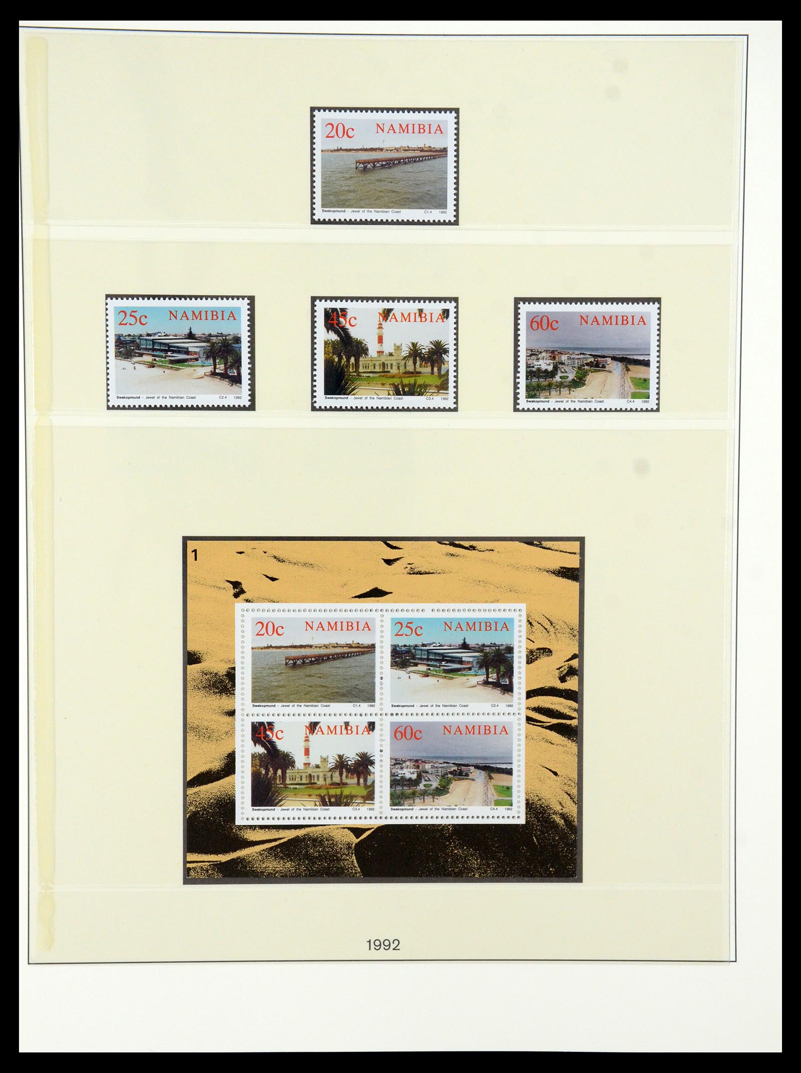 35791 048 - Postzegelverzameling 35791 SWA/Namibië 1961-2003.