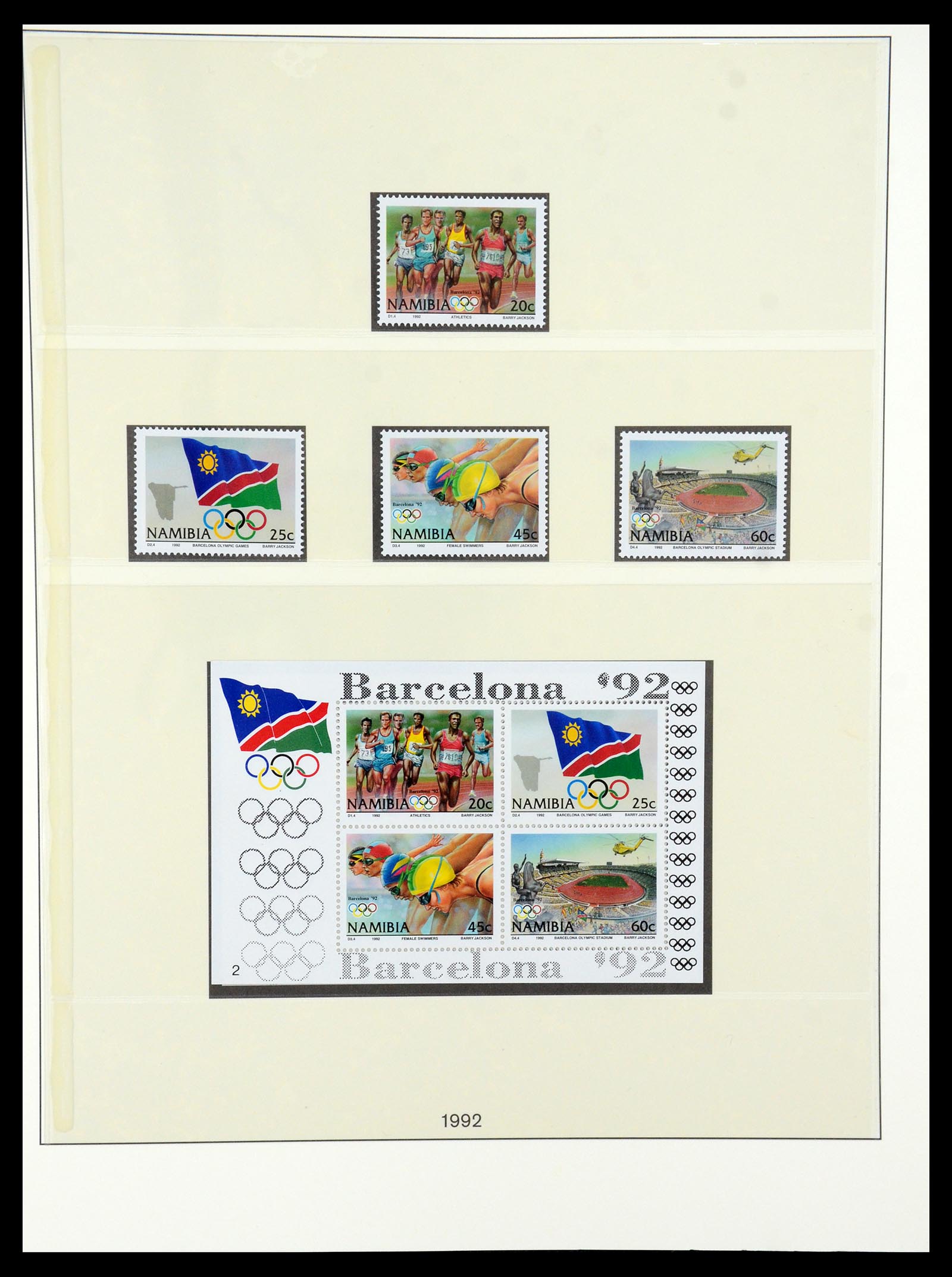 35791 049 - Postzegelverzameling 35791 SWA/Namibië 1961-2003.