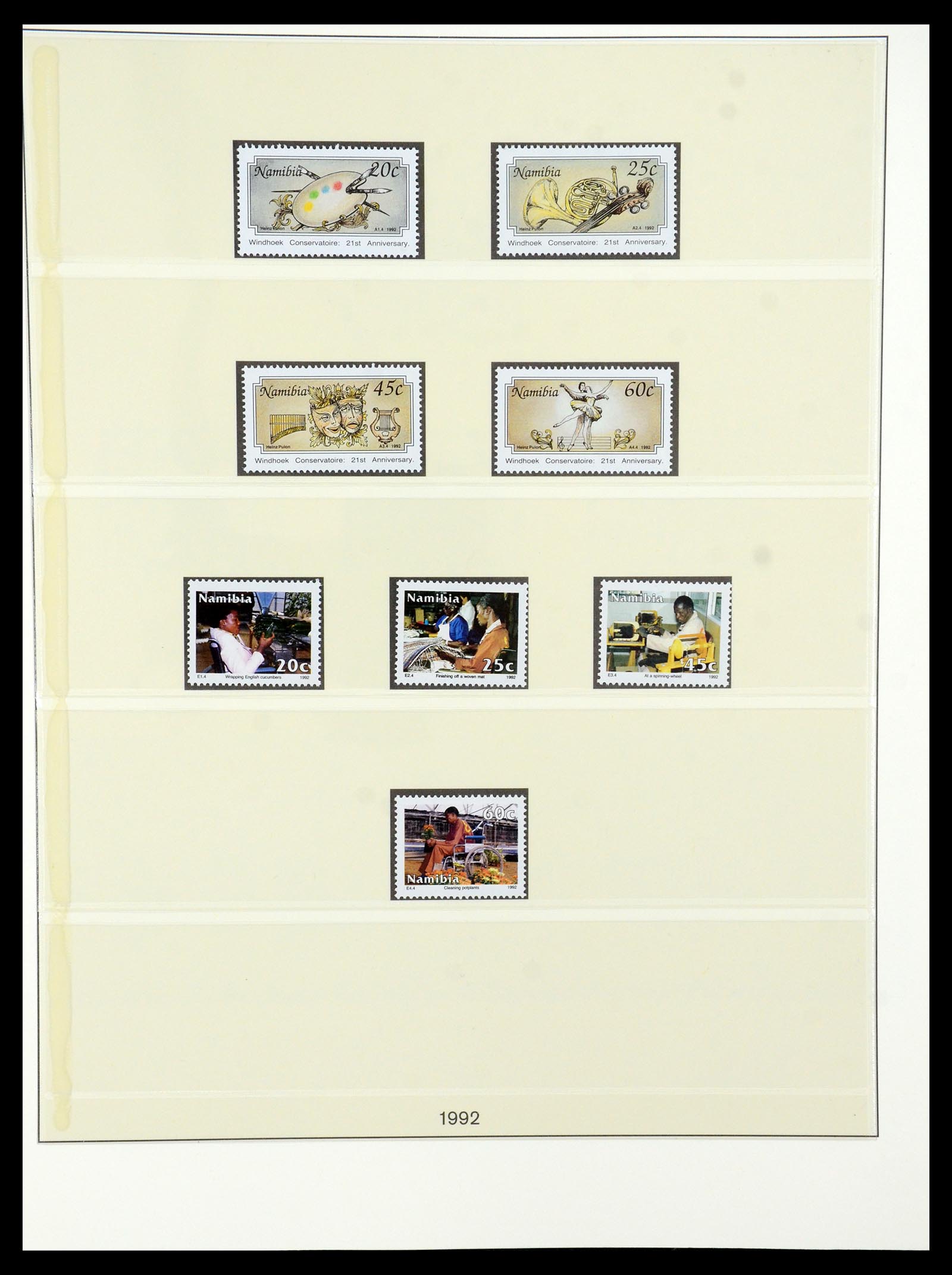 35791 050 - Postzegelverzameling 35791 SWA/Namibië 1961-2003.