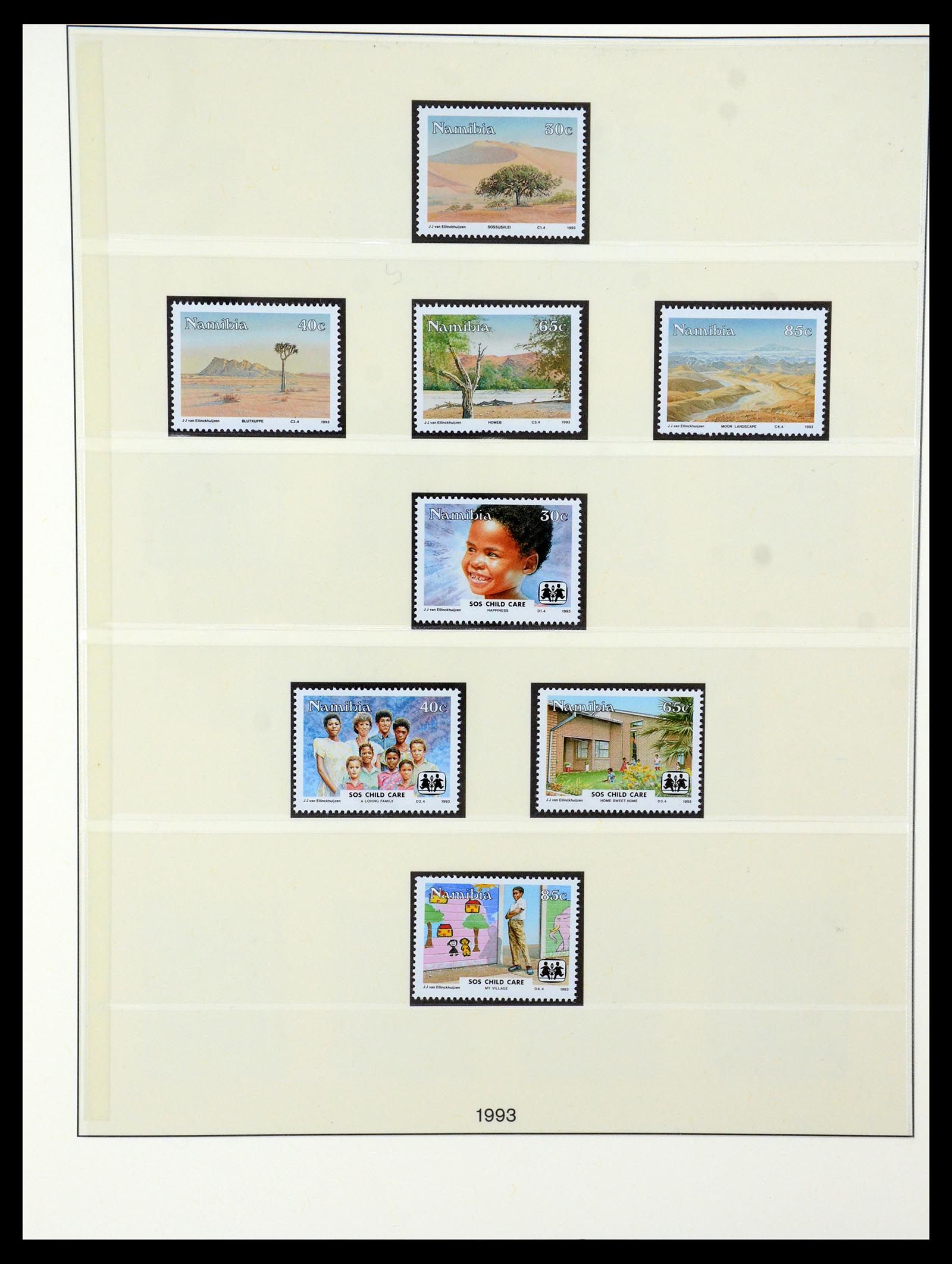 35791 053 - Postzegelverzameling 35791 SWA/Namibië 1961-2003.