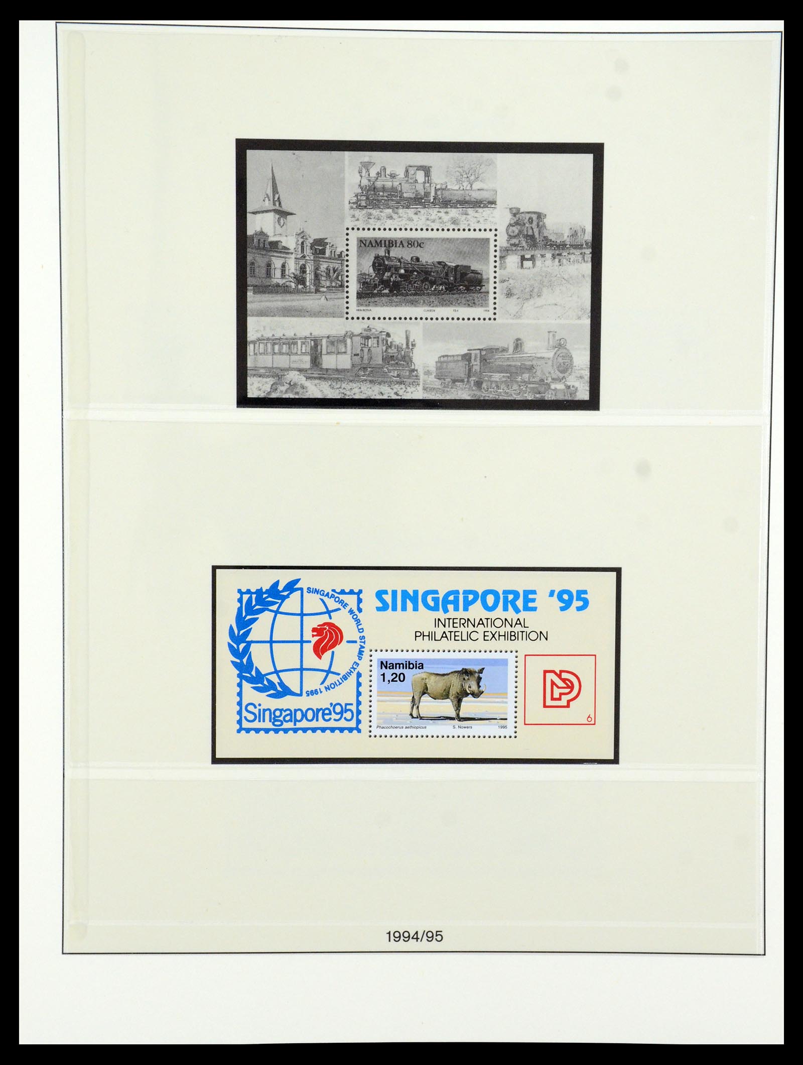 35791 058 - Postzegelverzameling 35791 SWA/Namibië 1961-2003.