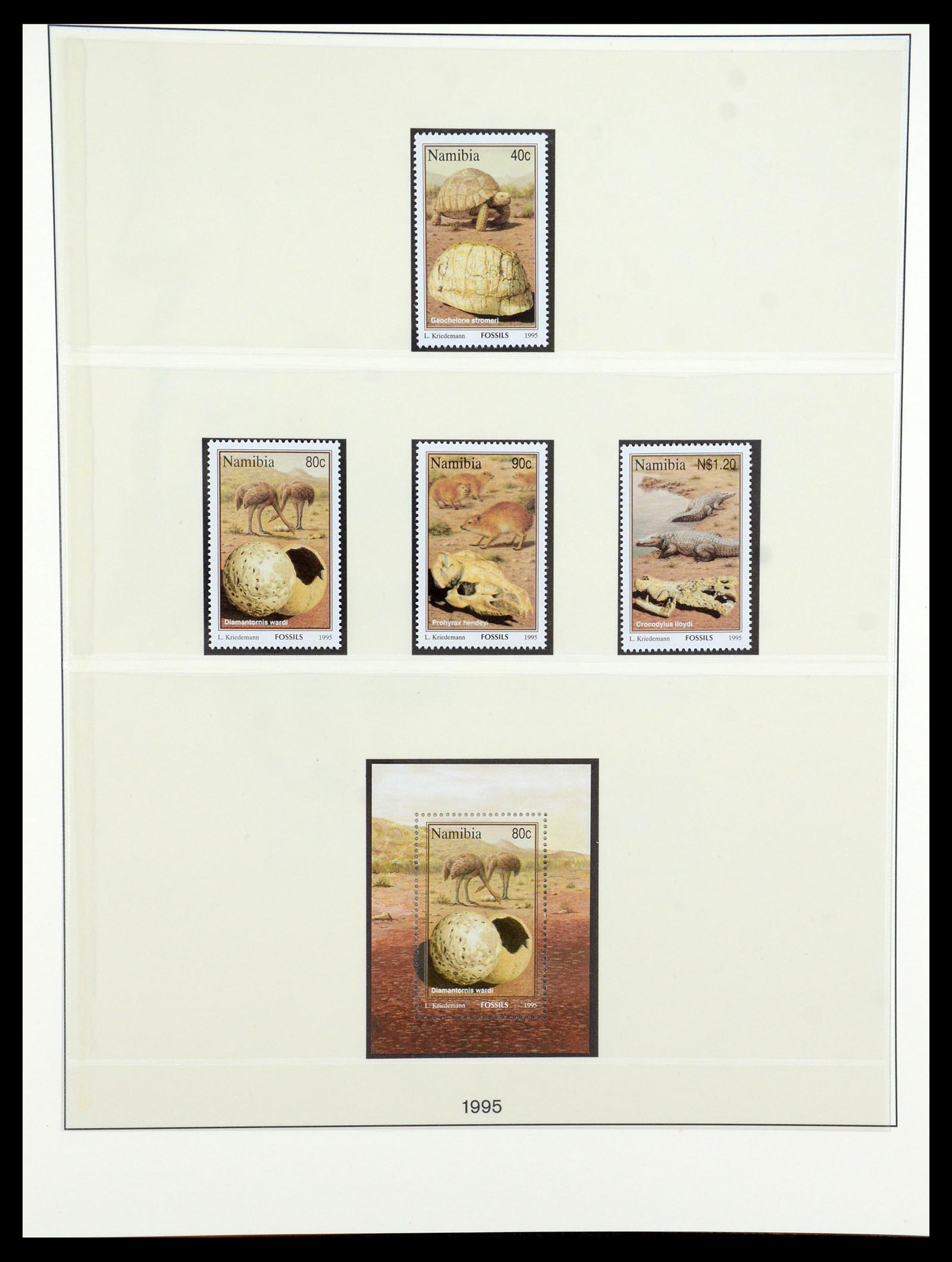 35791 060 - Postzegelverzameling 35791 SWA/Namibië 1961-2003.