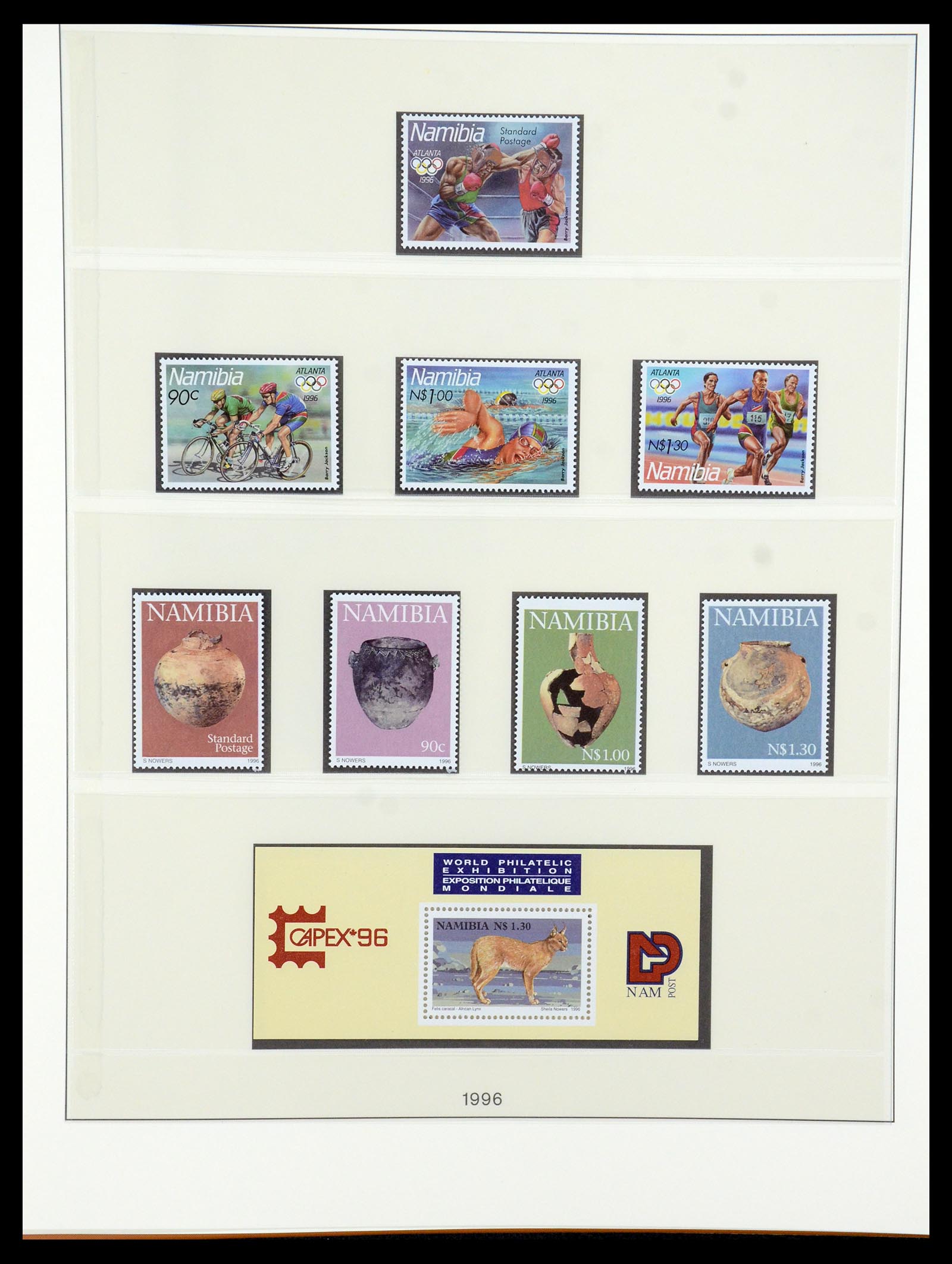 35791 064 - Postzegelverzameling 35791 SWA/Namibië 1961-2003.