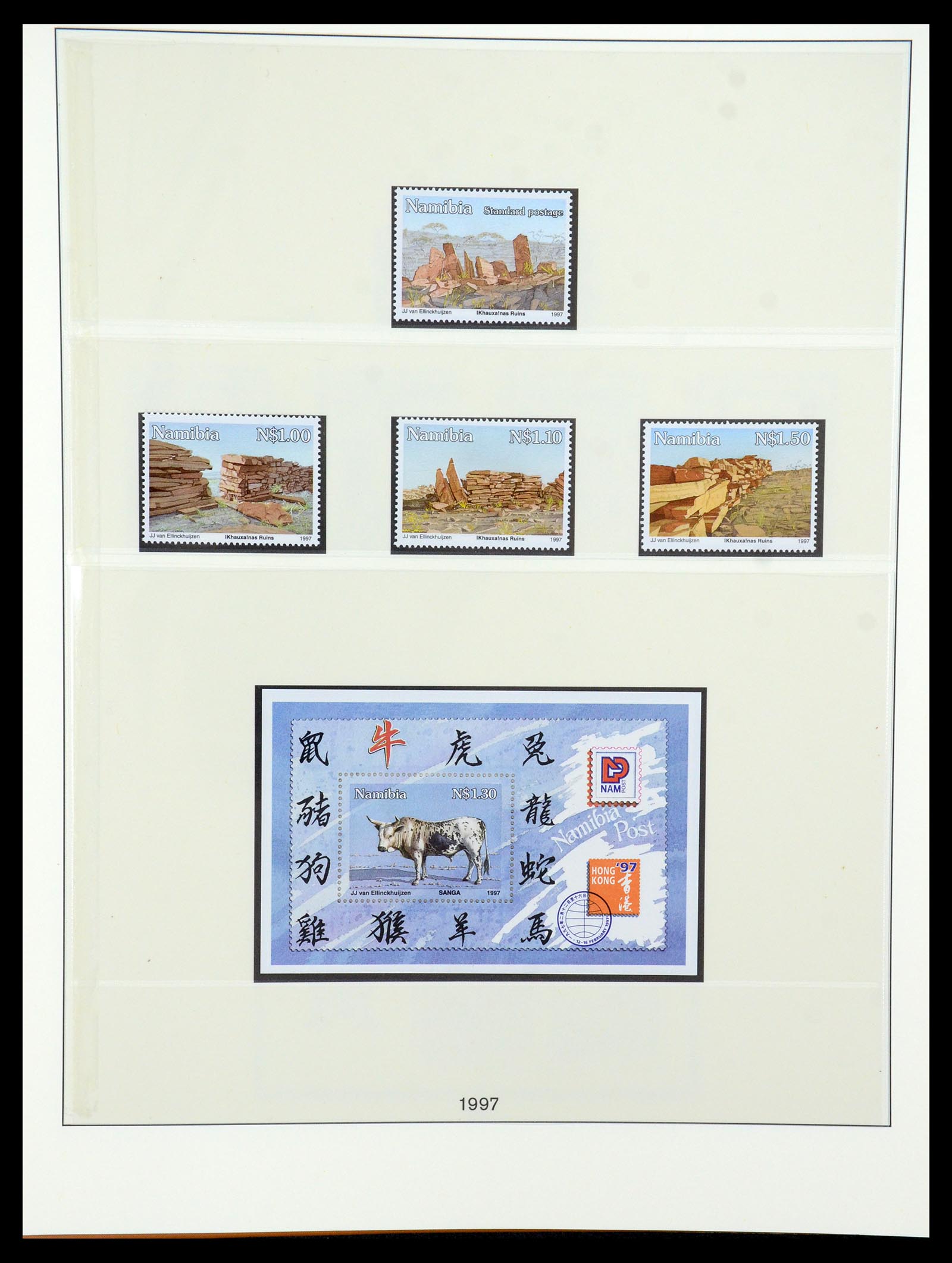 35791 065 - Postzegelverzameling 35791 SWA/Namibië 1961-2003.